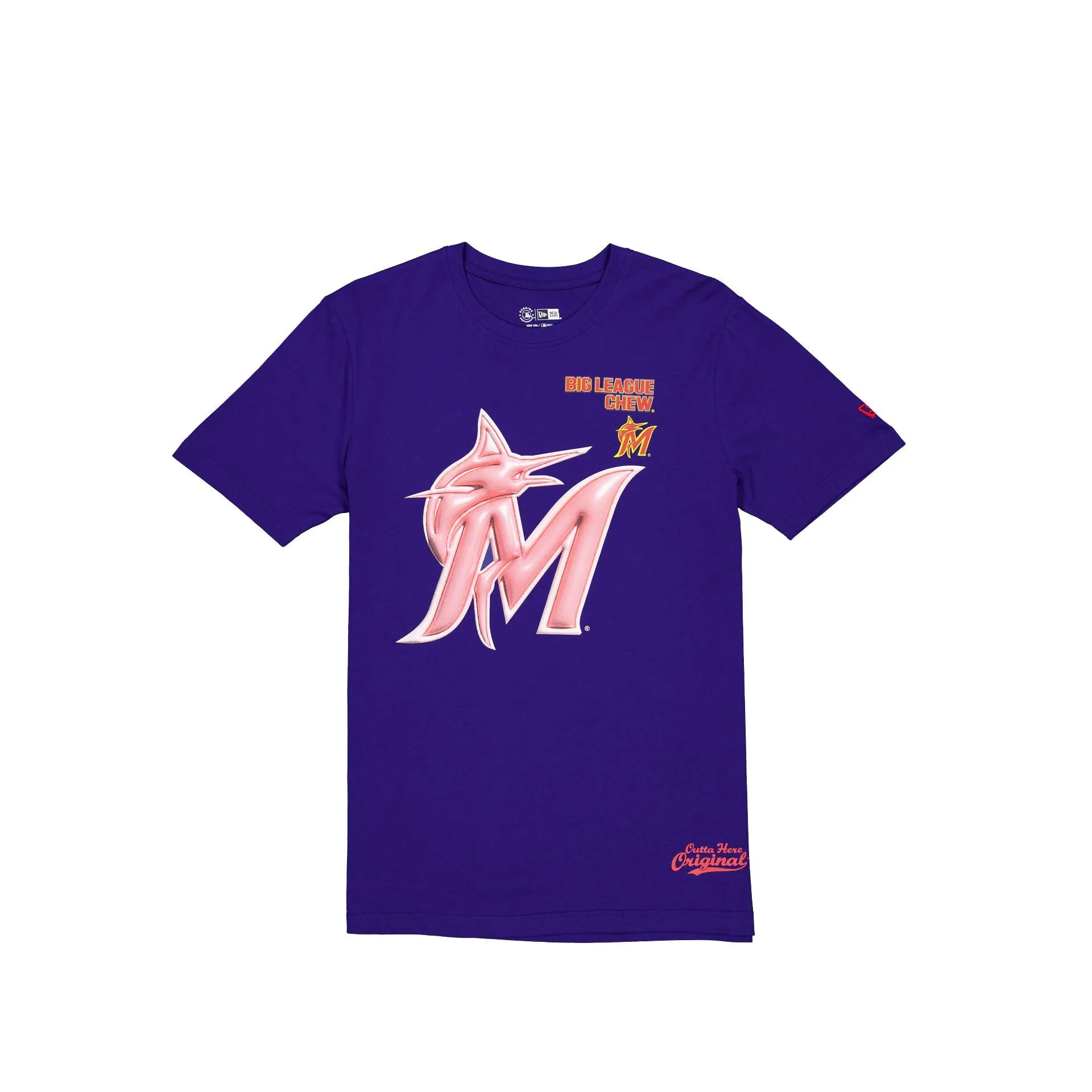 Big League Chew X Miami Marlins T-Shirt sold by New Era