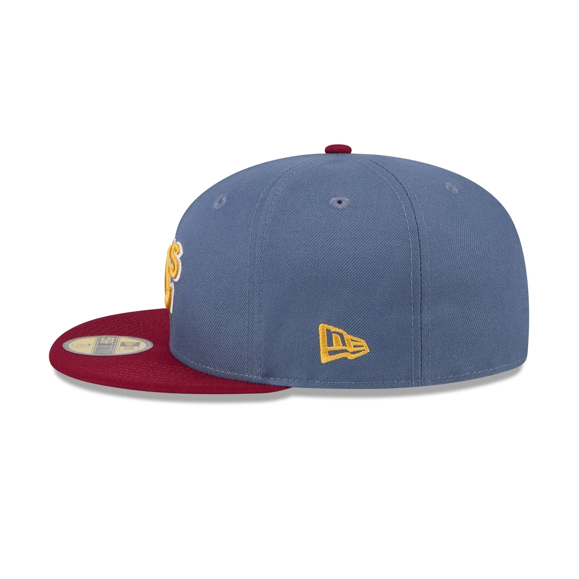 Oakland Athletics Deep Blue 59FIFTY Fitted Hat sold by New Era product image thumbnail 5