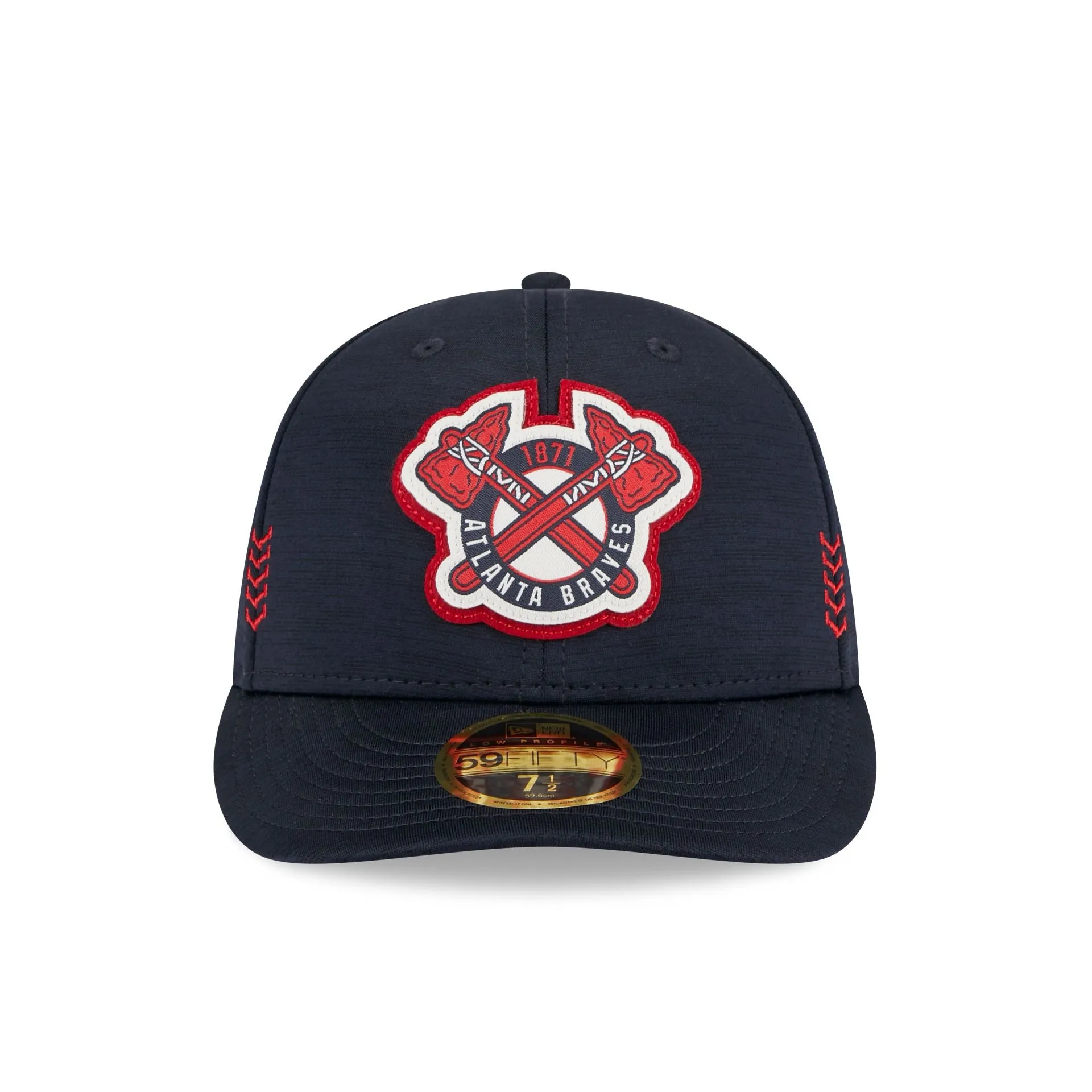 Atlanta Braves 2024 Clubhouse Low Profile 59FIFTY Fitted Hat sold by New Era product image thumbnail 2