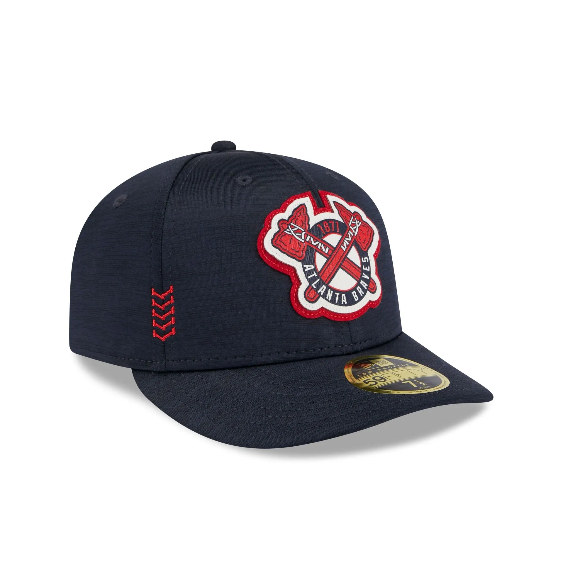 Atlanta Braves 2024 Clubhouse Low Profile 59FIFTY Fitted Hat sold by New Era product image thumbnail 3