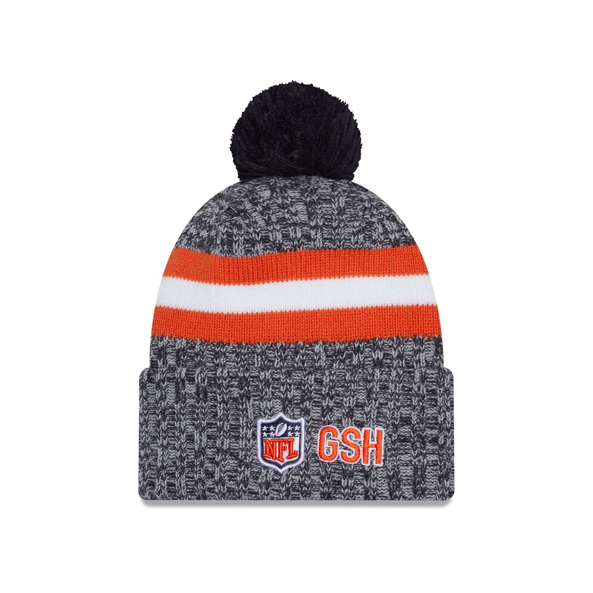 Chicago Bears 2023 Cold Weather Pom Knit Hat sold by New Era product image thumbnail 4