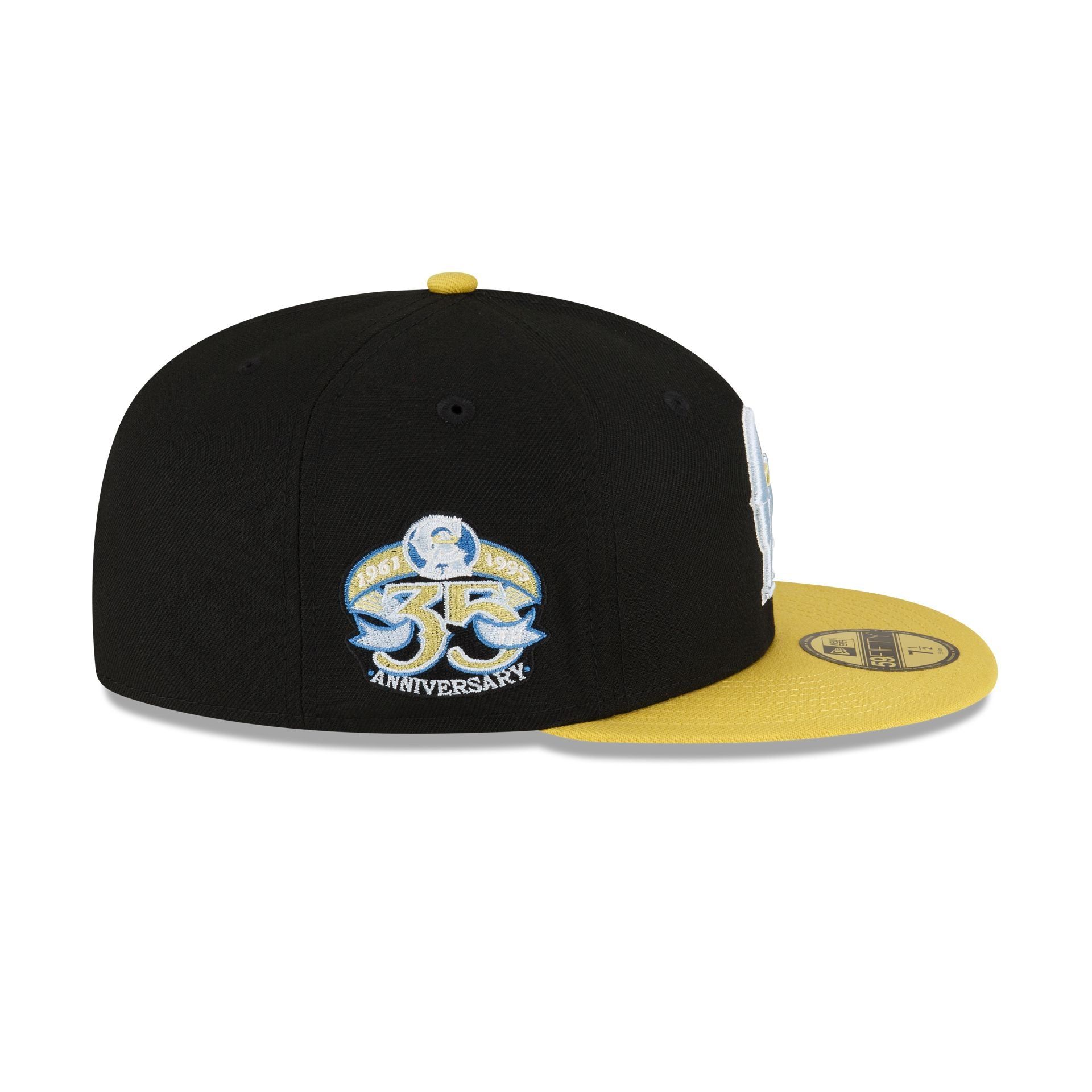 Los Angeles Angels Chartreuse Visor 59FIFTY Fitted Hat sold by New Era product image thumbnail 4