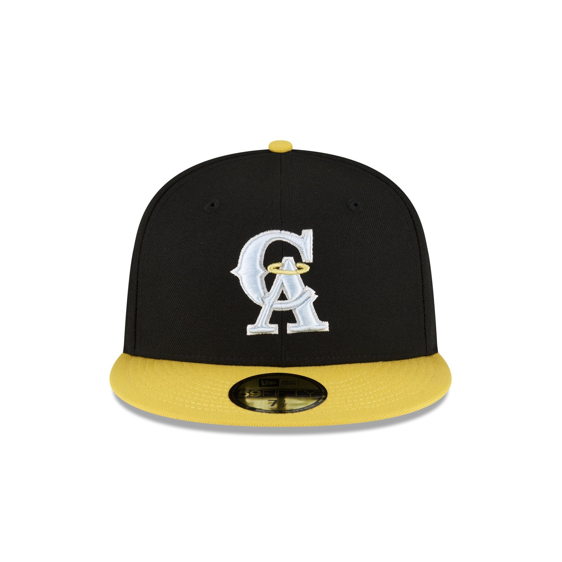 Los Angeles Angels Chartreuse Visor 59FIFTY Fitted Hat sold by New Era product image thumbnail 2