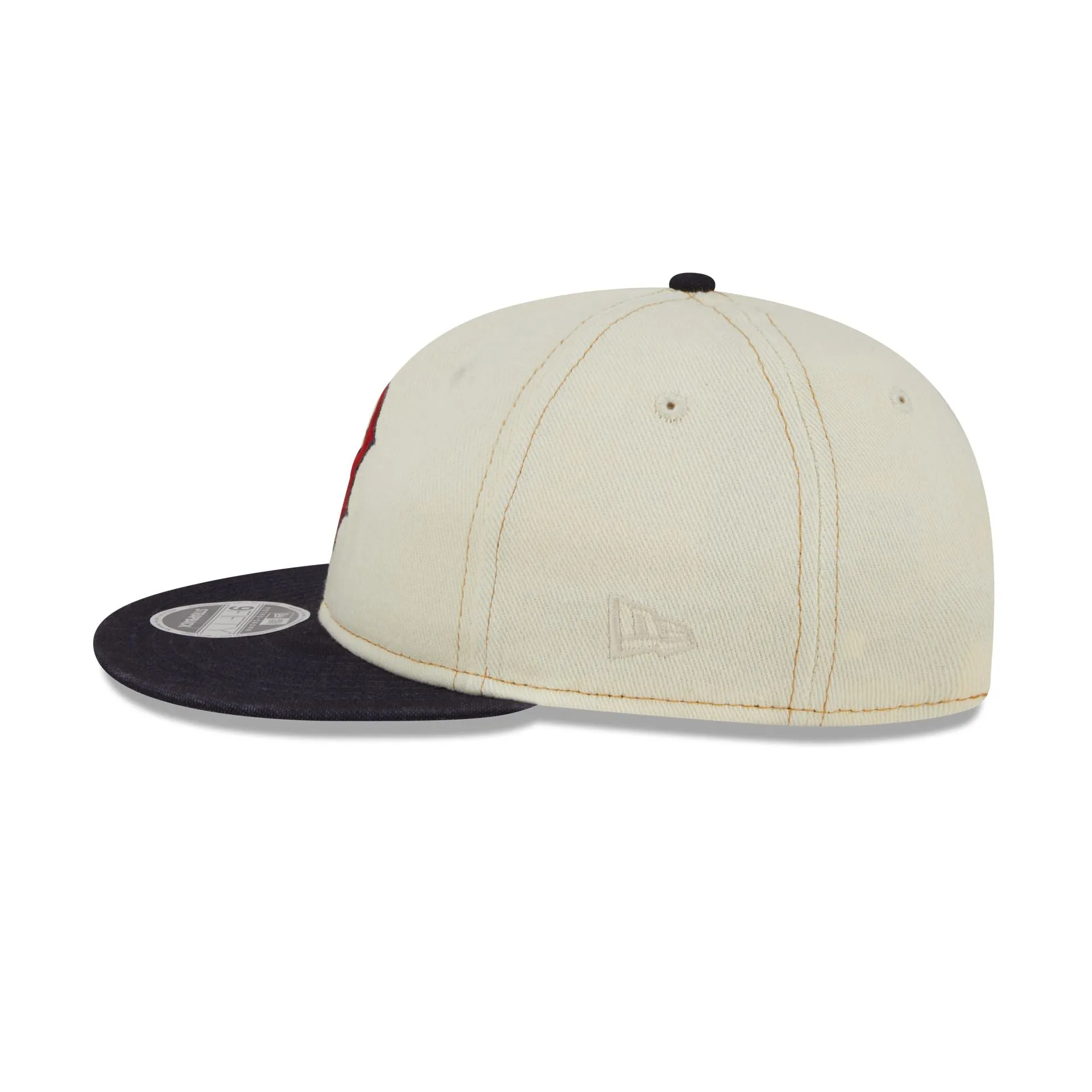 Boston Red Sox Chrome Denim Retro Crown 9FIFTY Adjustable Hat sold by New Era product image thumbnail 4