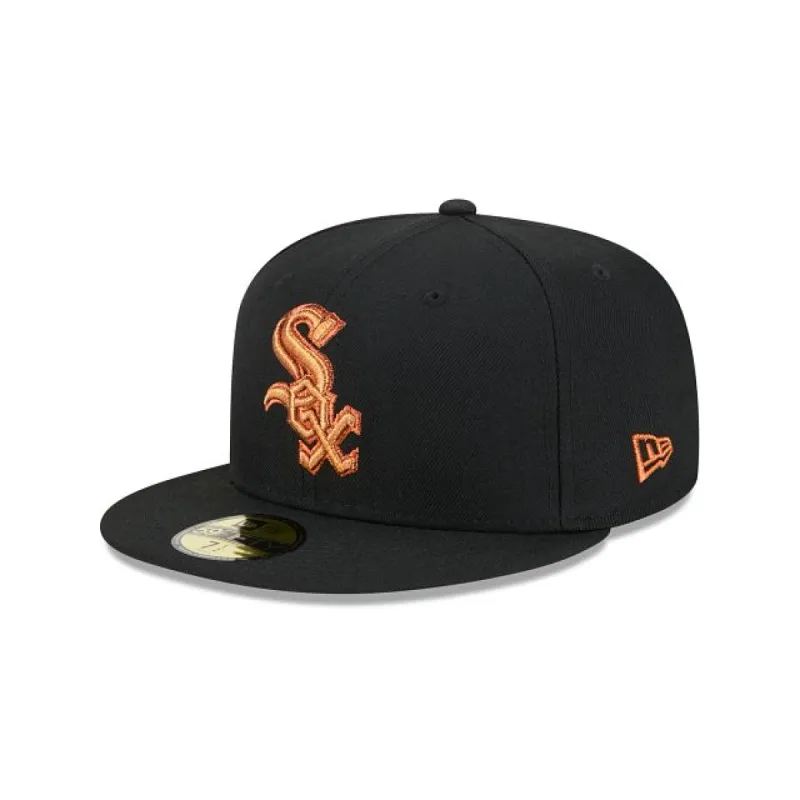 Chicago White Sox Metallic Pop 59FIFTY Fitted Hat sold by New Era