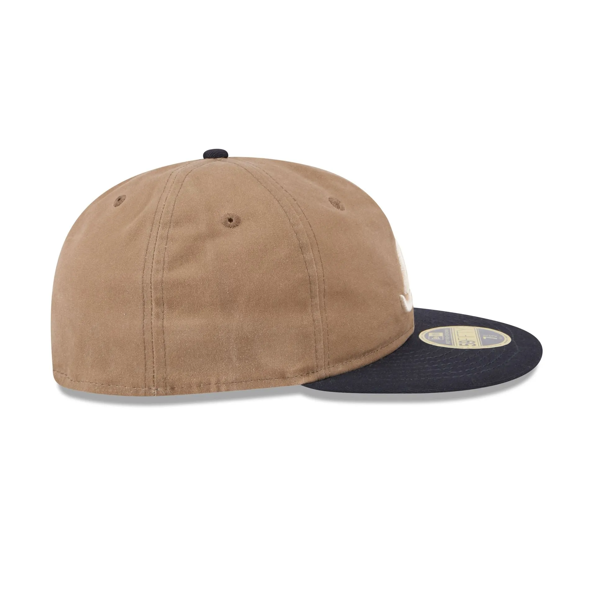 Atlanta Braves Wax Canvas Retro Crown 59FIFTY Fitted Hat sold by New Era product image thumbnail 5