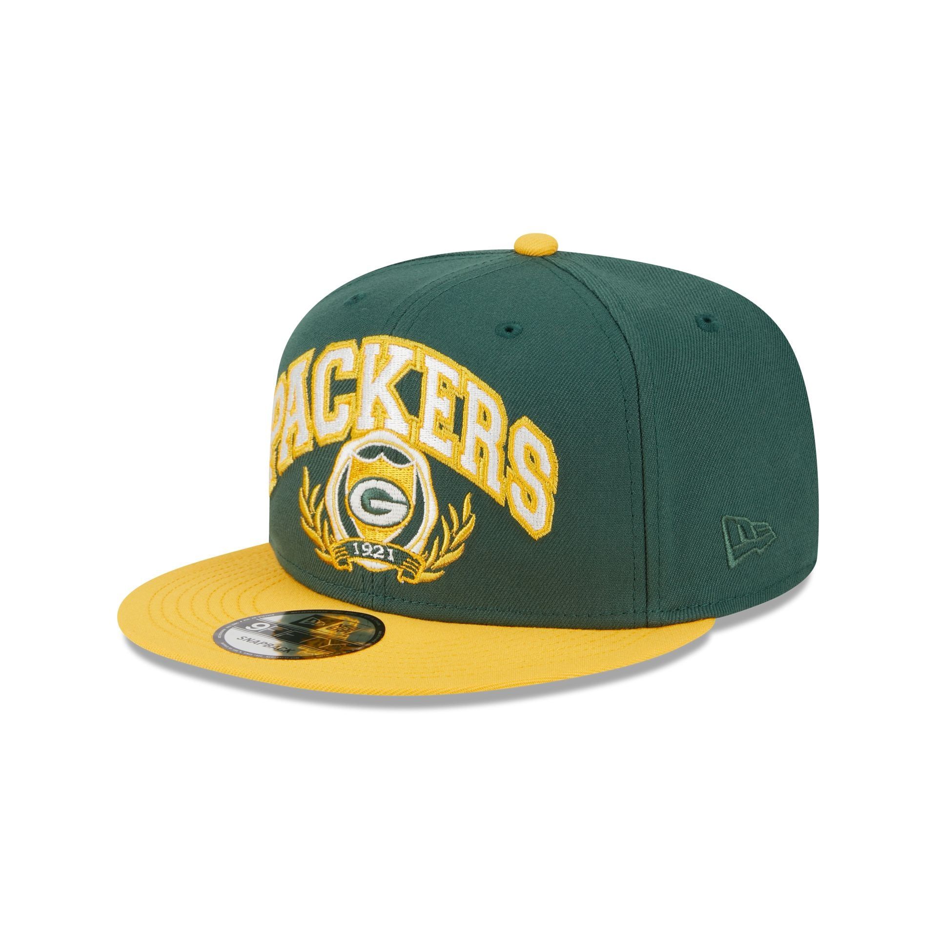 Green Bay Packers Team Establish 9FIFTY Snapback Hat sold by New Era
