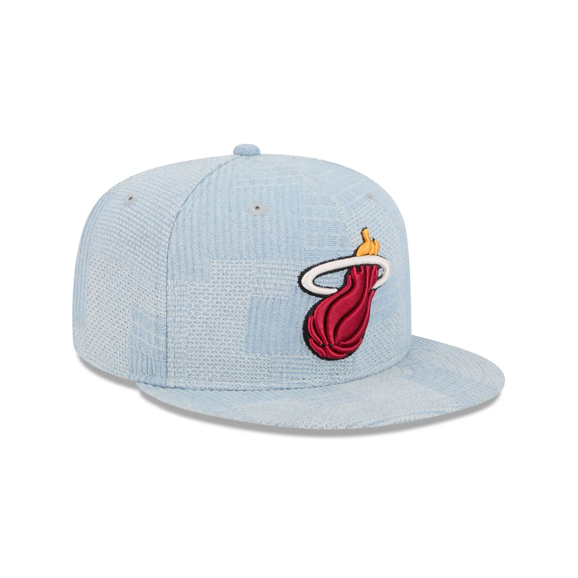 Miami Heat Denim Patchwork 9FIFTY Snapback Hat sold by New Era product image thumbnail 3