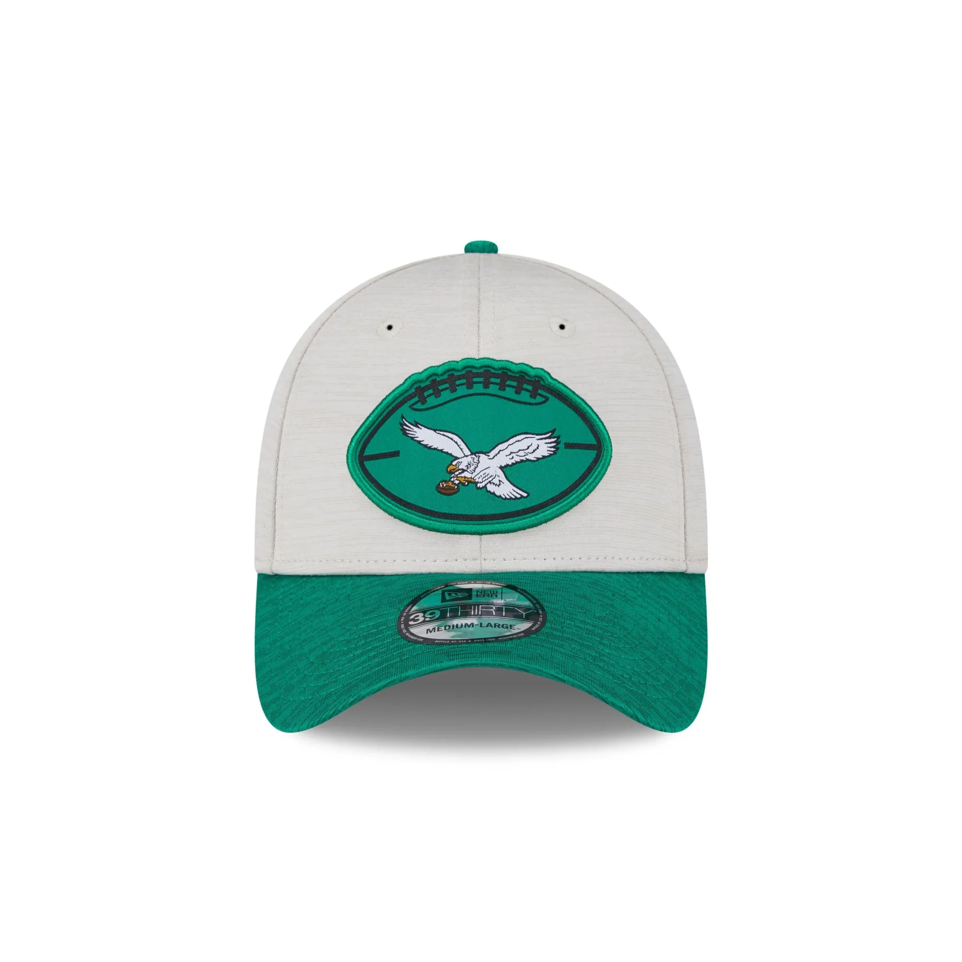 Philadelphia Eagles 2024 Historic Sideline 39THIRTY Stretch Fit Hat sold by New Era product image thumbnail 2