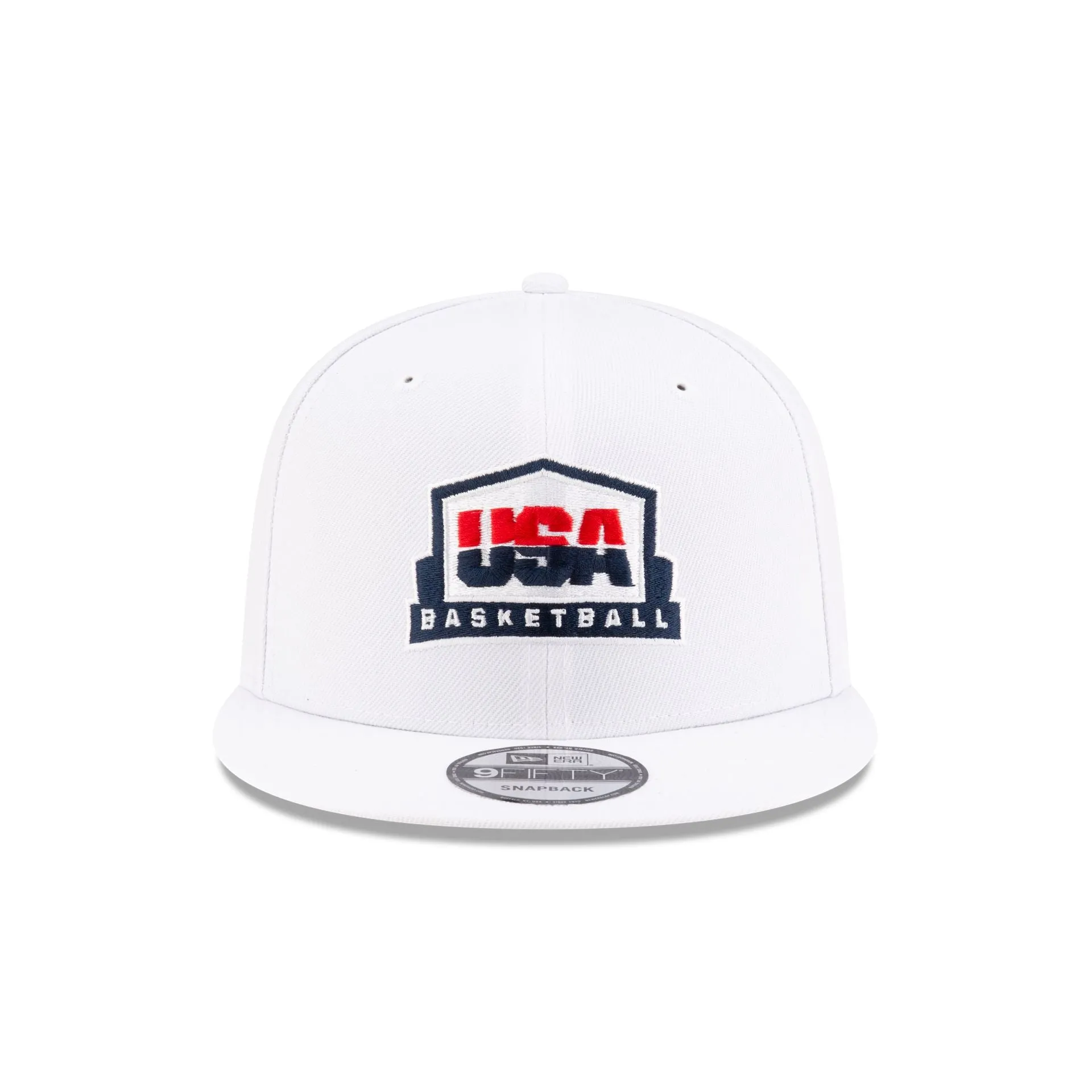 USA Basketball Optic White Sidepatch 9FIFTY Snapback Hat sold by New Era product image thumbnail 2