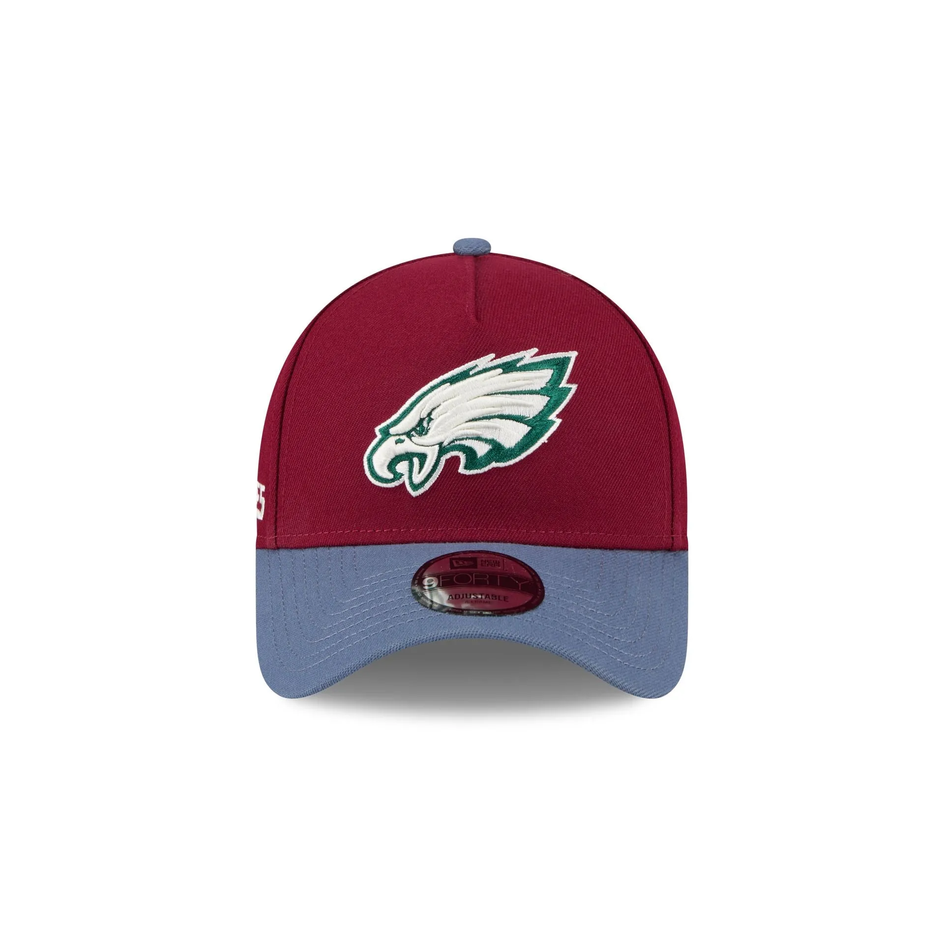 Philadelphia Eagles Cherry 9FORTY A-Frame Snapback Hat sold by New Era product image thumbnail 2