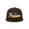 San Diego Padres Wordmark 9FIFTY Snapback Hat sold by New Era