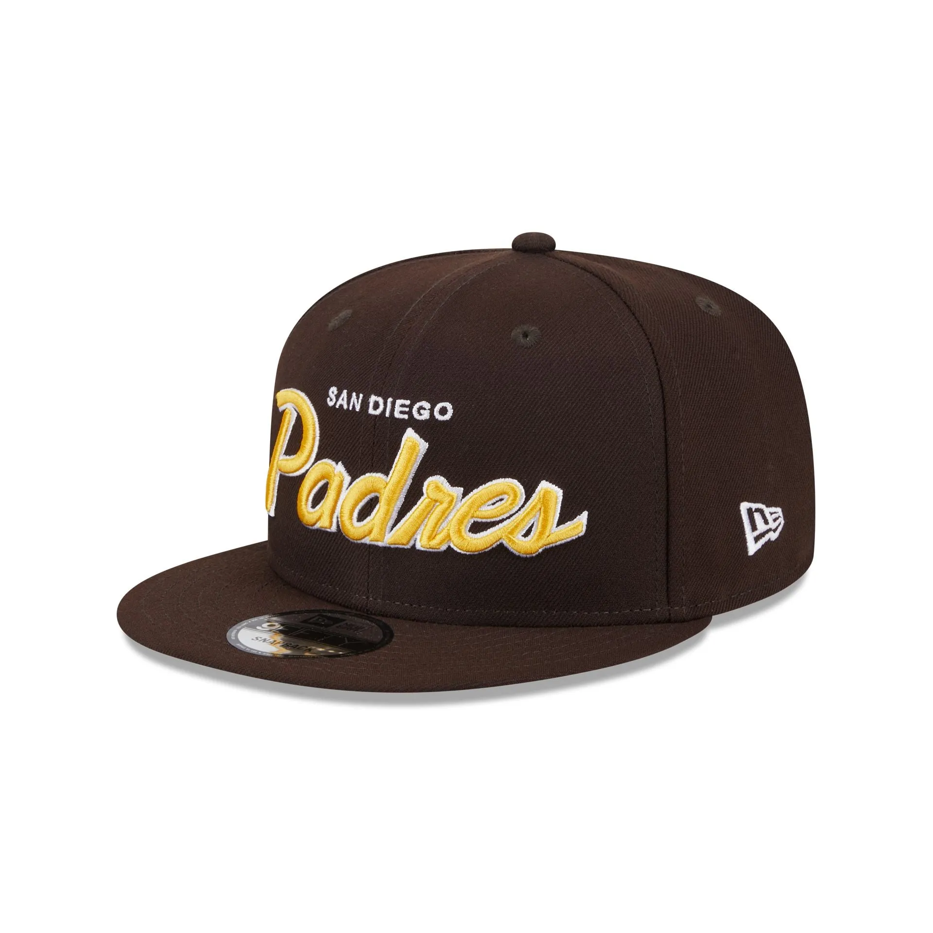 San Diego Padres Wordmark 9FIFTY Snapback Hat sold by New Era