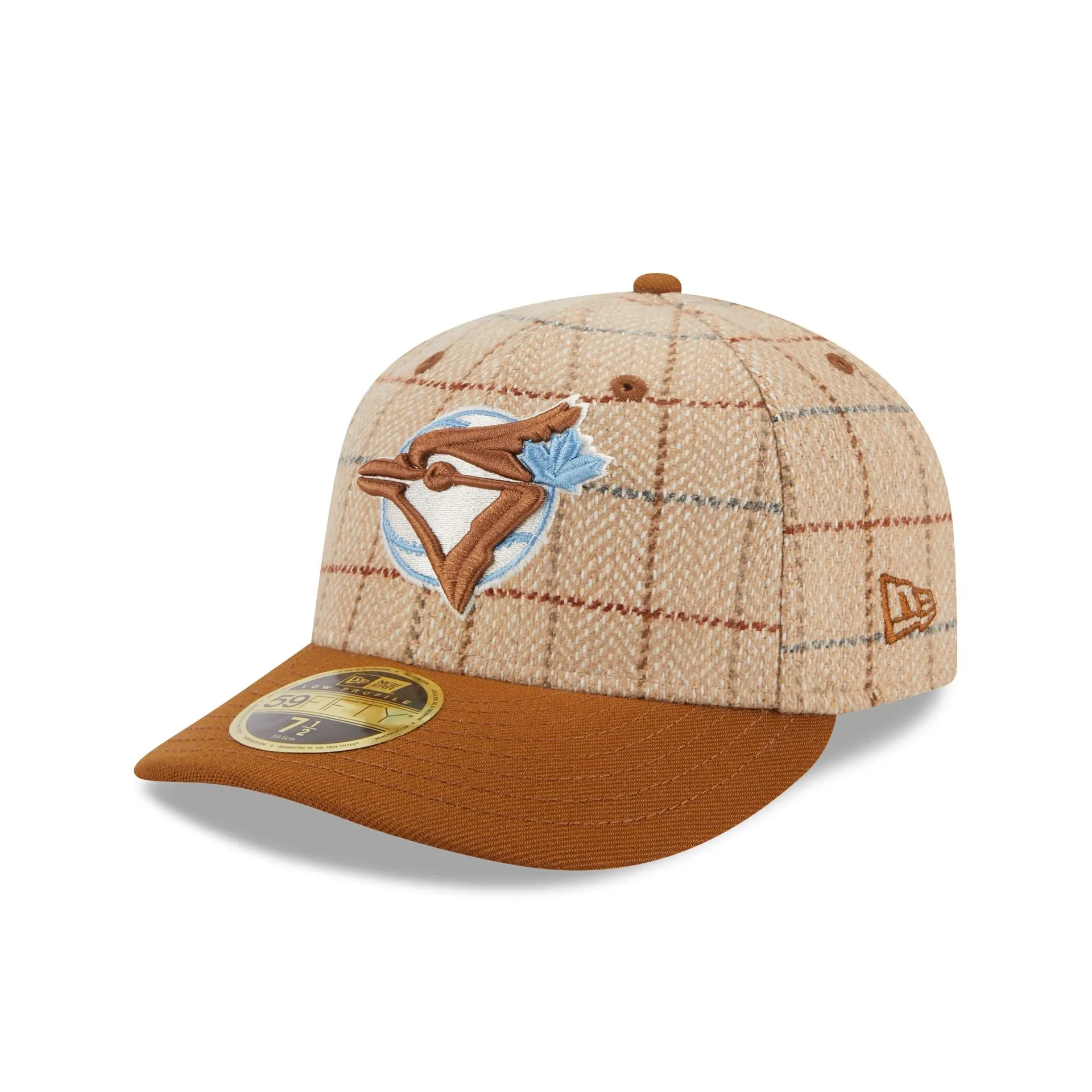 Toronto Blue Jays Herringbone Check Low Profile 59FIFTY Fitted Hat sold by New Era product image thumbnail 3