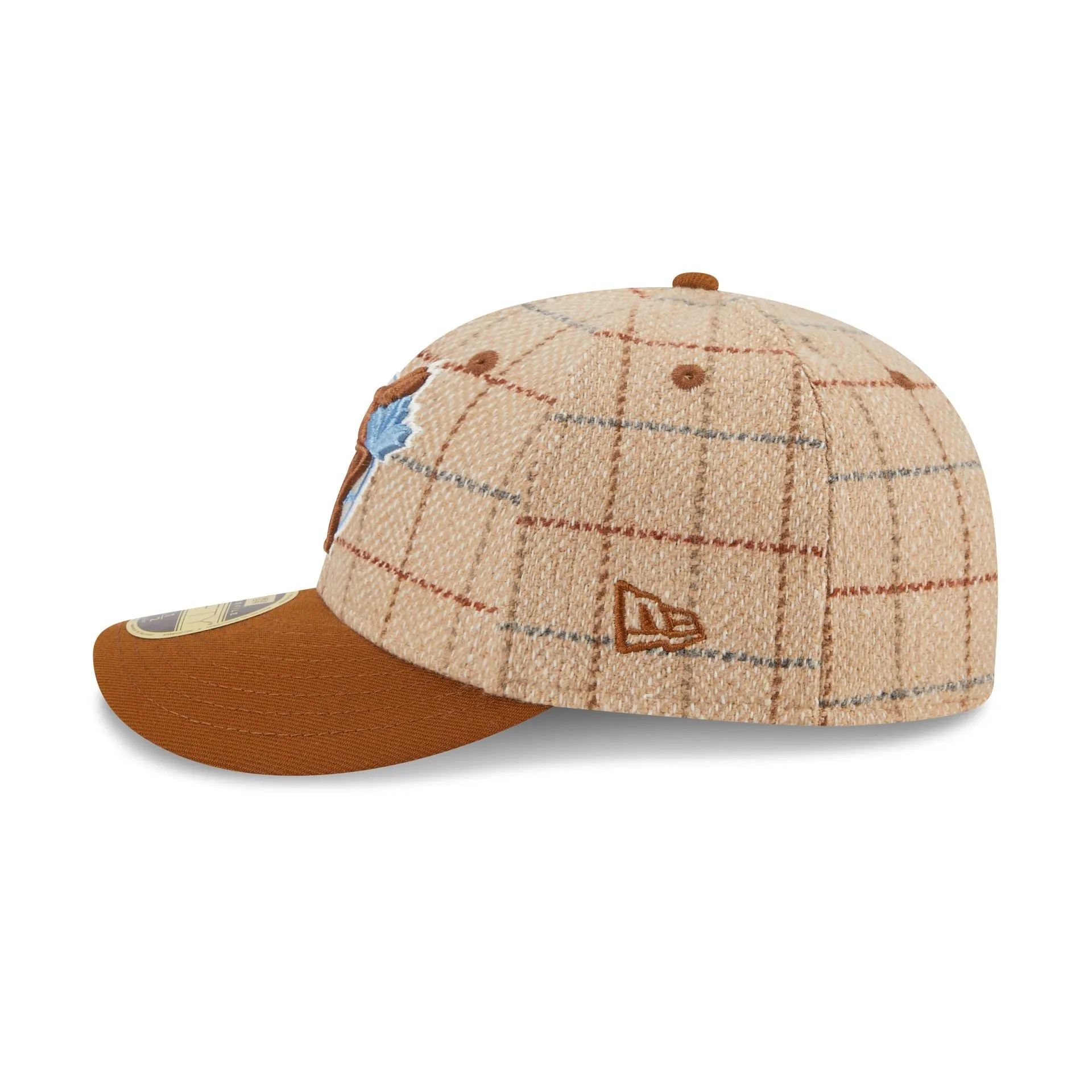 Toronto Blue Jays Herringbone Check Low Profile 59FIFTY Fitted Hat sold by New Era product image thumbnail 5