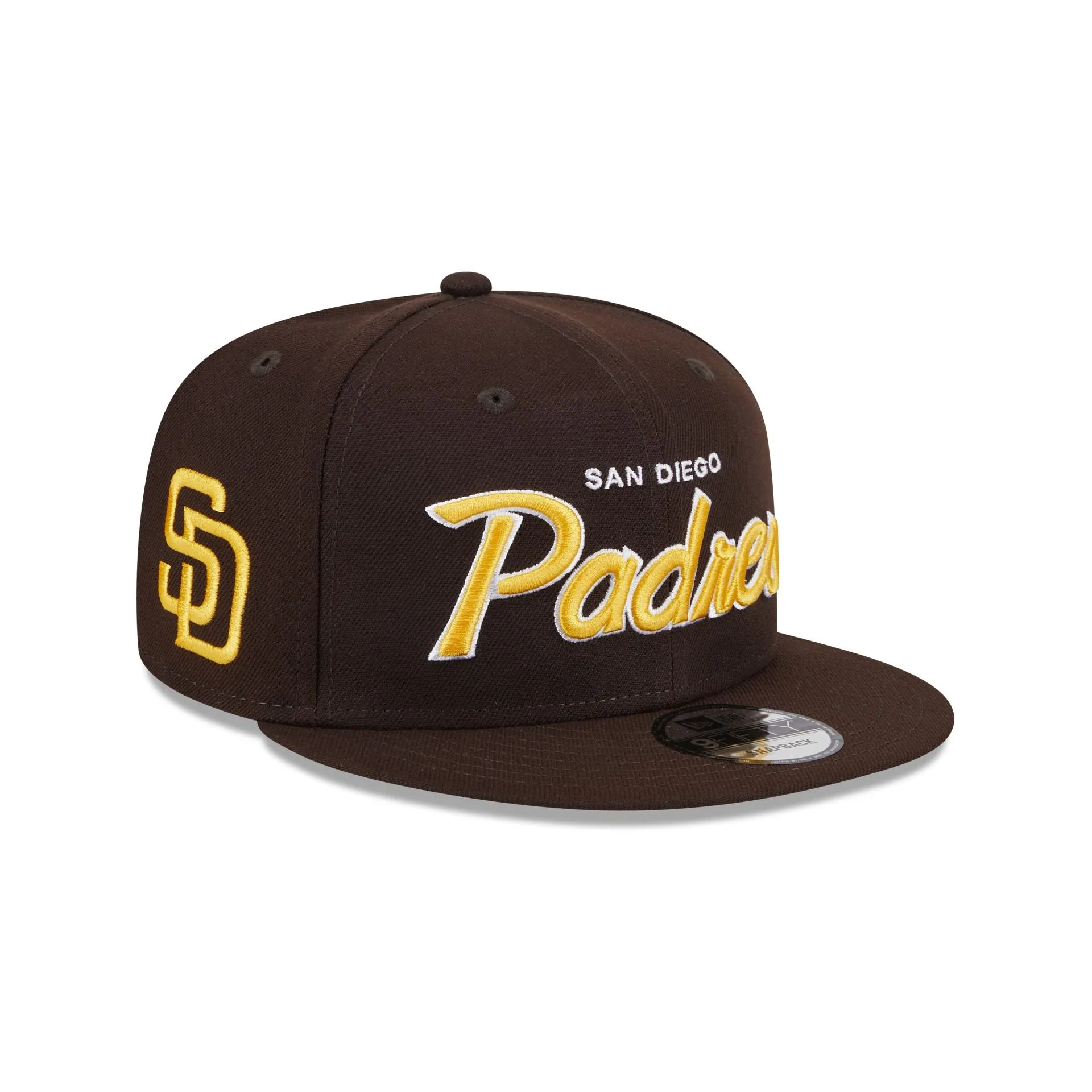 San Diego Padres Wordmark 9FIFTY Snapback Hat sold by New Era product image thumbnail 3