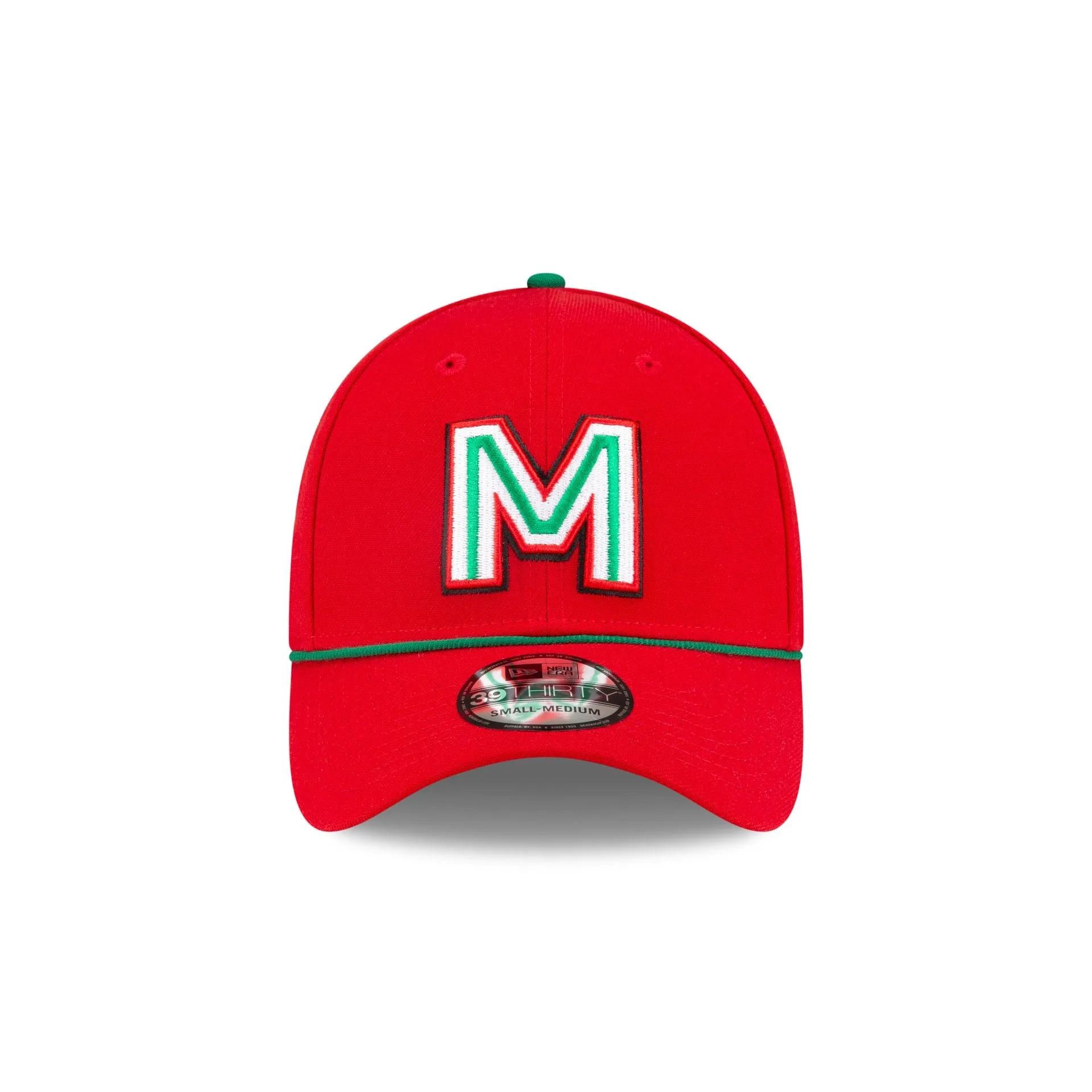 Mexico Baseball 2024 Caribbean Series Red 39THIRTY Stretch Fit Hat sold by New Era product image thumbnail 2