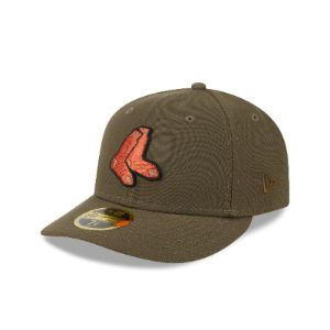Boston Red Sox Rustic Fall Low Profile 59FIFTY Fitted Hat sold by New Era