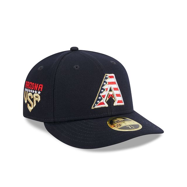 Arizona Diamondbacks Independence Day 2023 Low Profile 59FIFTY Fitted Hat sold by New Era