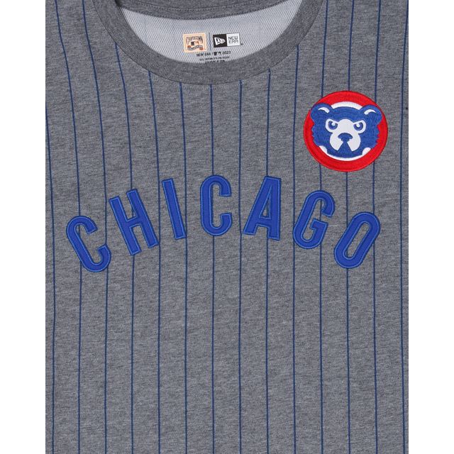 Chicago Cubs Striped Gray T-Shirt sold by New Era product image thumbnail 3