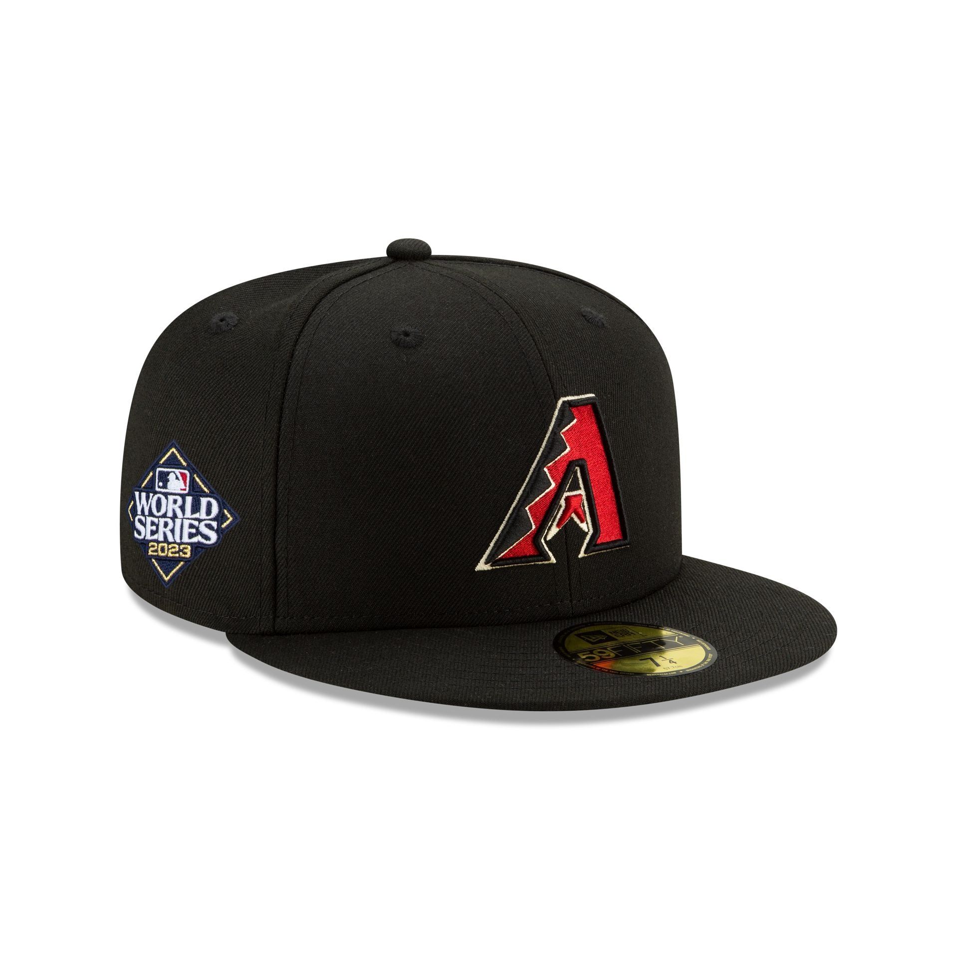Arizona Diamondbacks 2023 World Series Side Patch 59FIFTY Fitted Hat sold by New Era