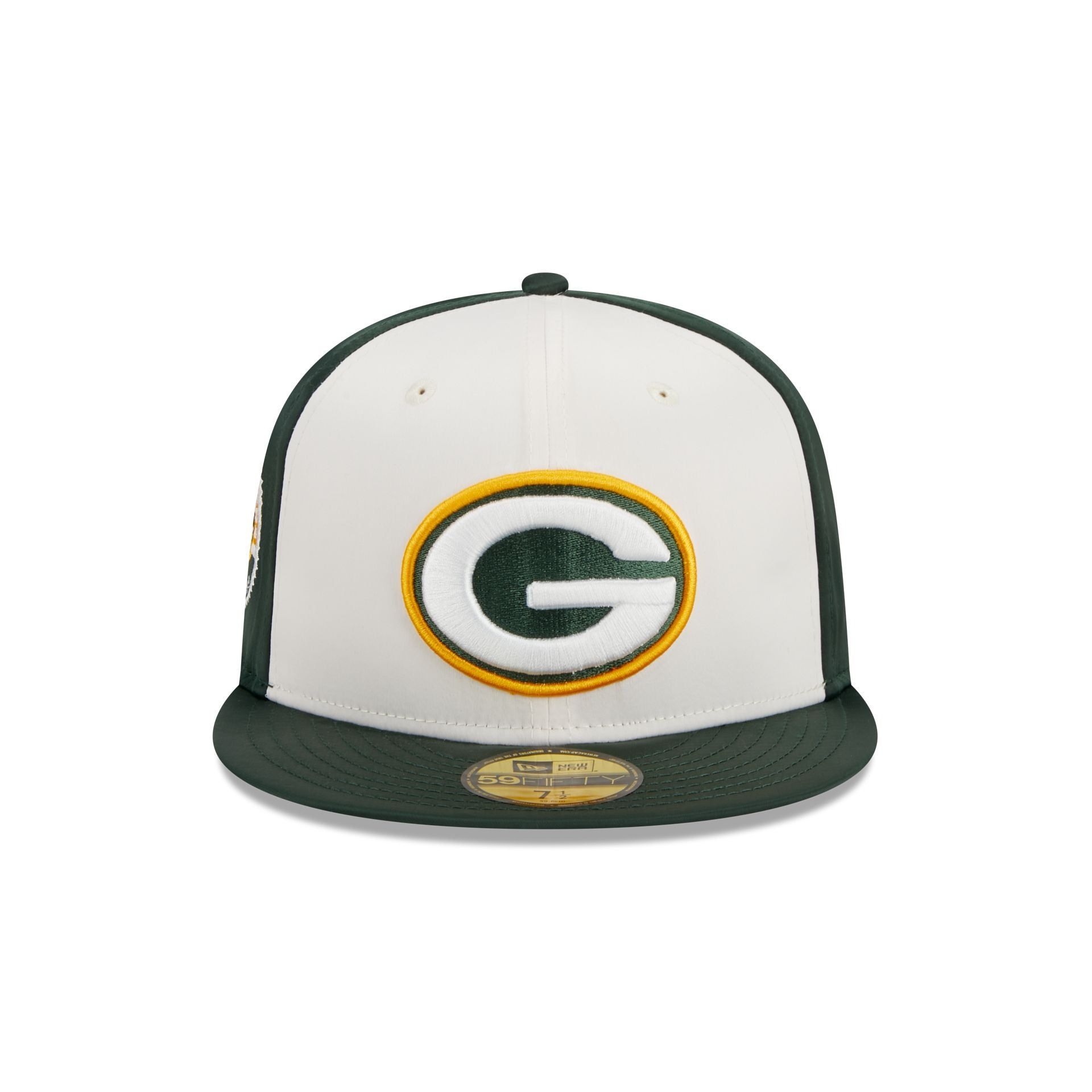 Green Bay Packers Throwback Satin 59FIFTY Fitted Hat sold by New Era product image thumbnail 2