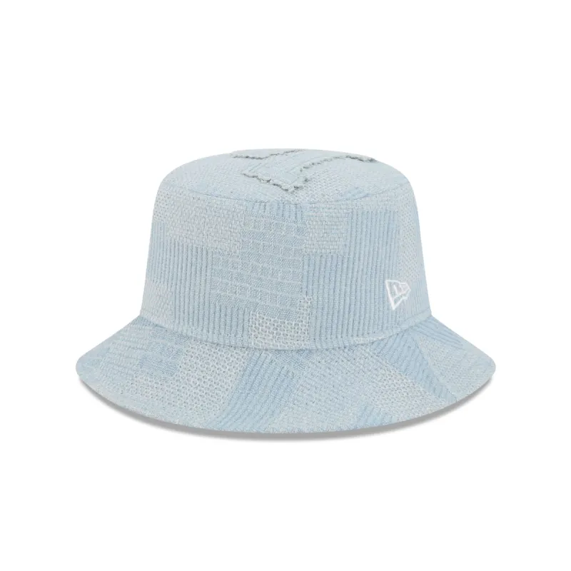 Los Angeles Dodgers Patch Denim Bucket Hat sold by New Era