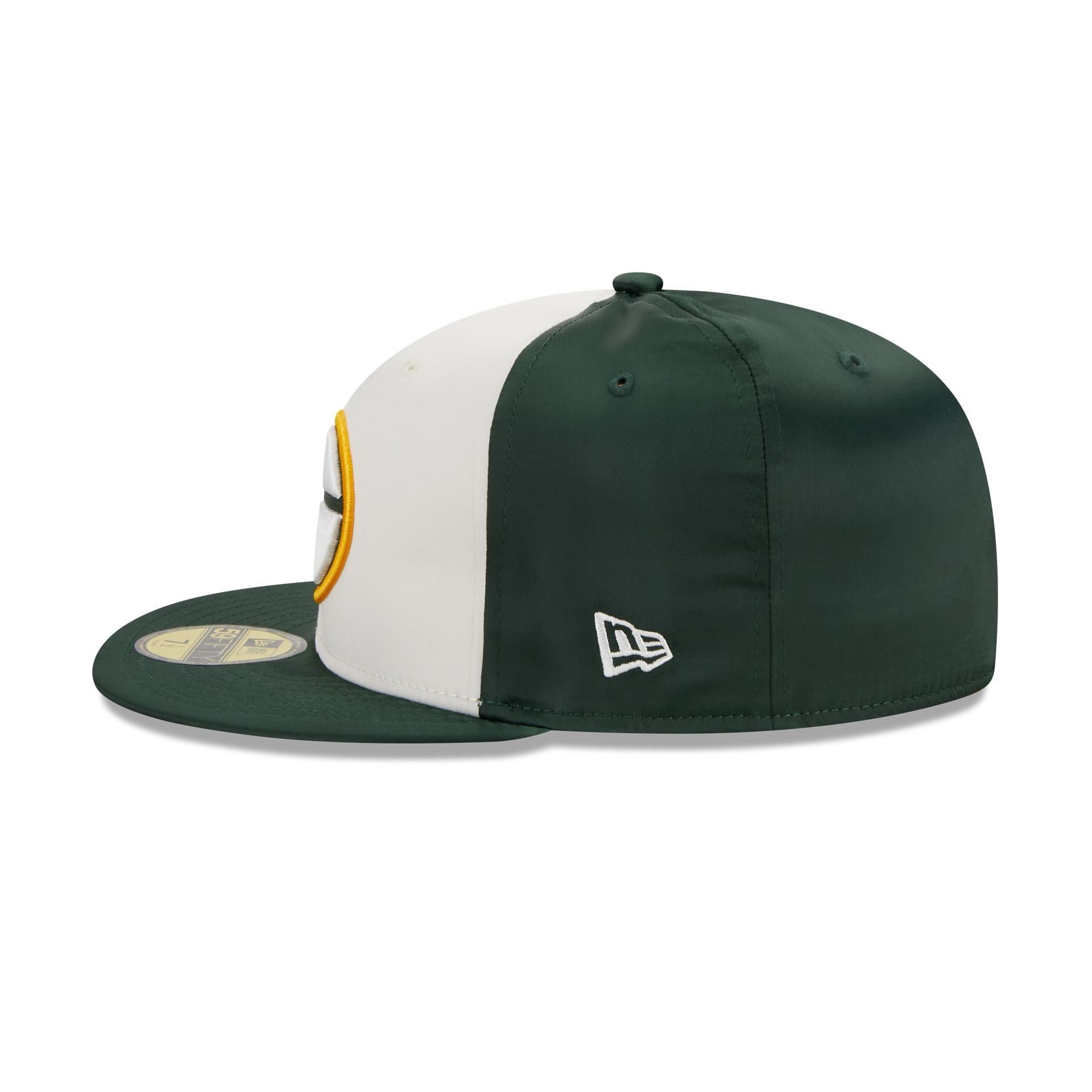 Green Bay Packers Throwback Satin 59FIFTY Fitted Hat sold by New Era product image thumbnail 5
