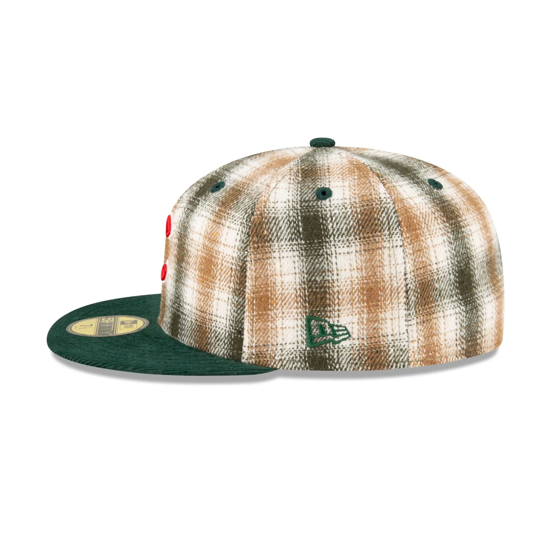 Just Caps Plaid Chicago Cubs 59FIFTY Fitted Hat sold by New Era product image thumbnail 5