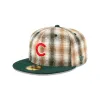 Just Caps Plaid Chicago Cubs 59FIFTY Fitted Hat sold by New Era