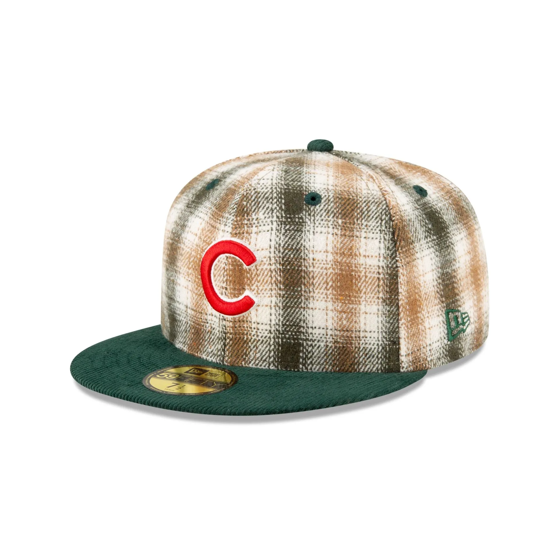 Just Caps Plaid Chicago Cubs 59FIFTY Fitted Hat sold by New Era product image thumbnail 3