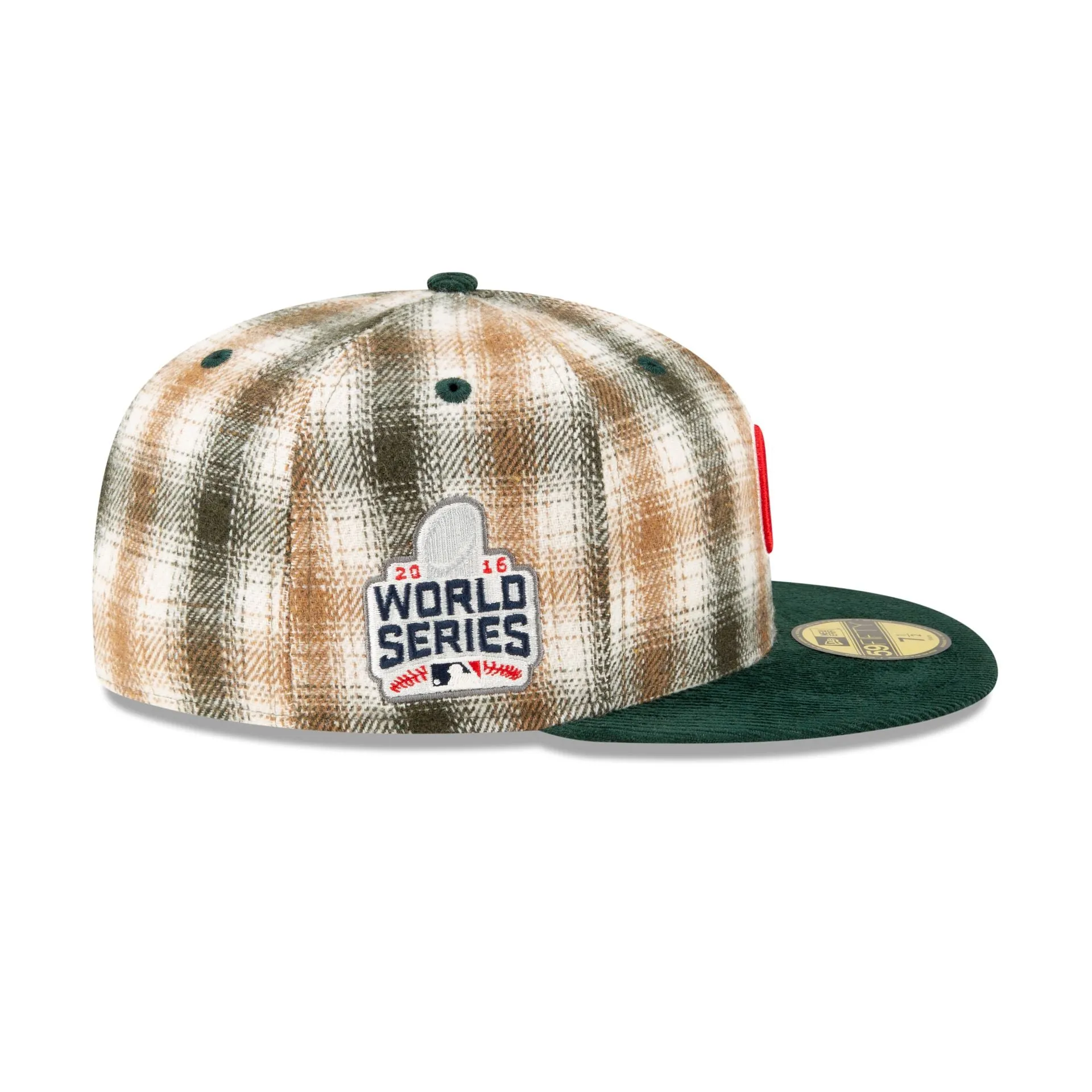 Just Caps Plaid Chicago Cubs 59FIFTY Fitted Hat sold by New Era product image thumbnail 4