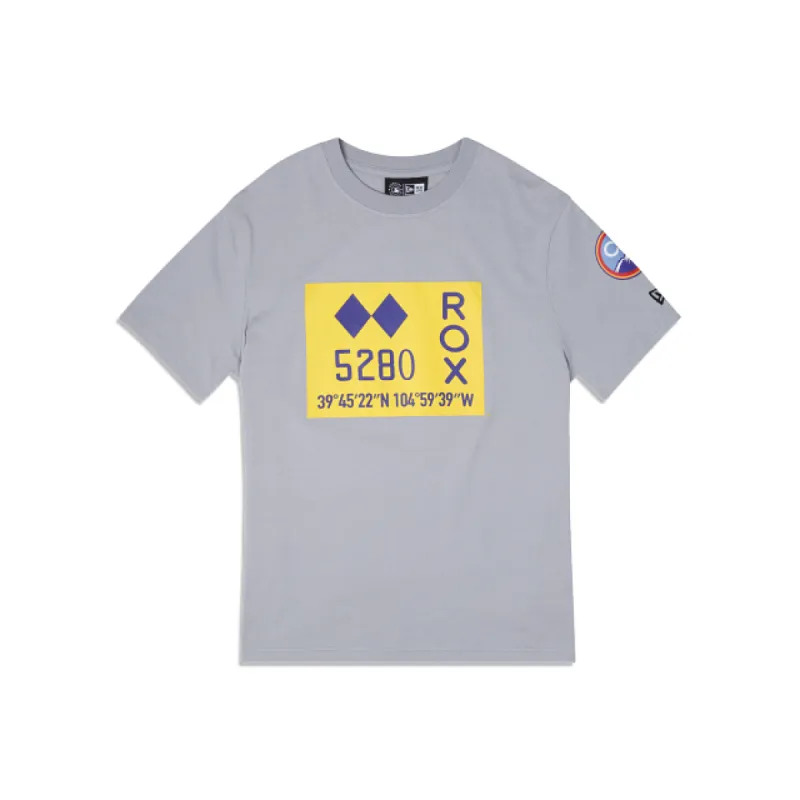 Colorado Rockies City Connect Gray T-Shirt sold by New Era