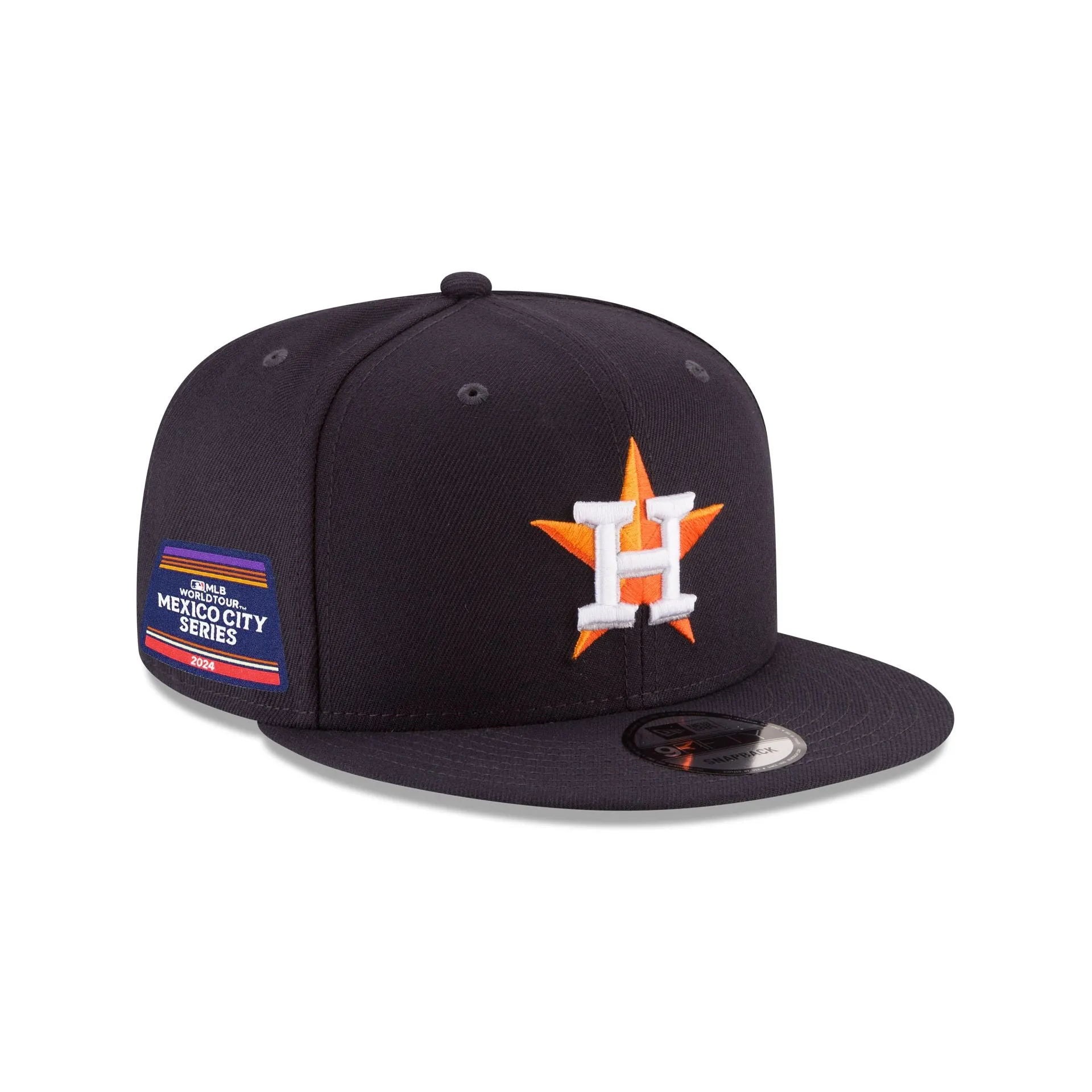Houston Astros 2024 MLB World Tour Mexico City Series 9FIFTY Snapback Hat sold by New Era