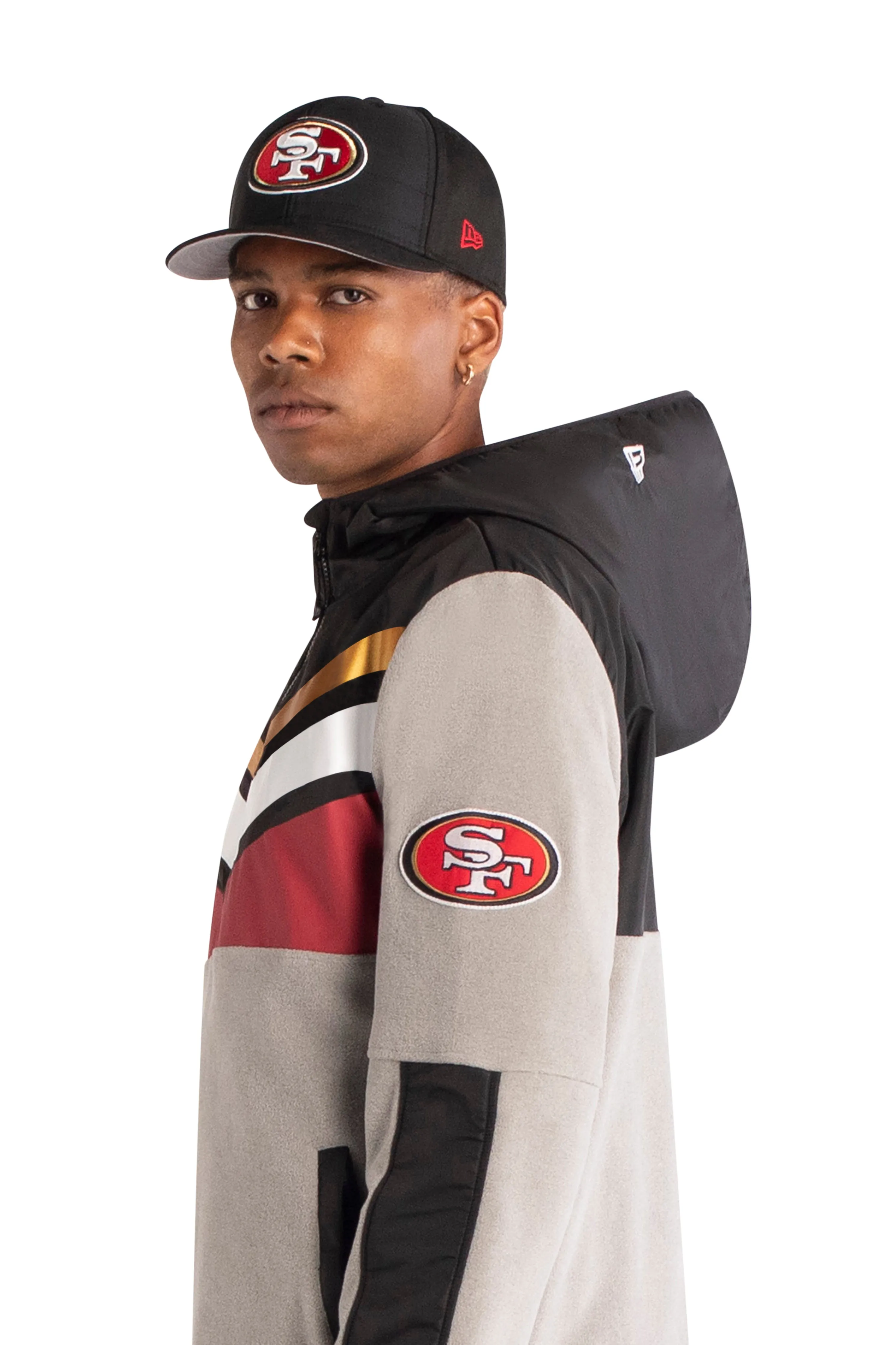 Las Vegas Raiders Lift Pass Quarter Zip sold by New Era product image thumbnail 2