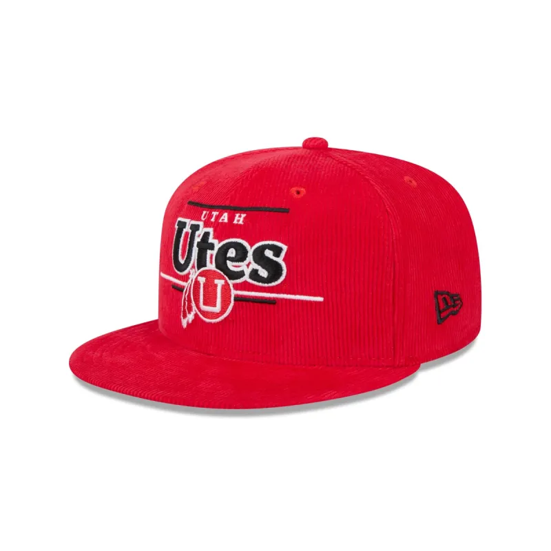 Utah Utes College Vault Throwback Display 9FIFTY Snapback Hat sold by New Era