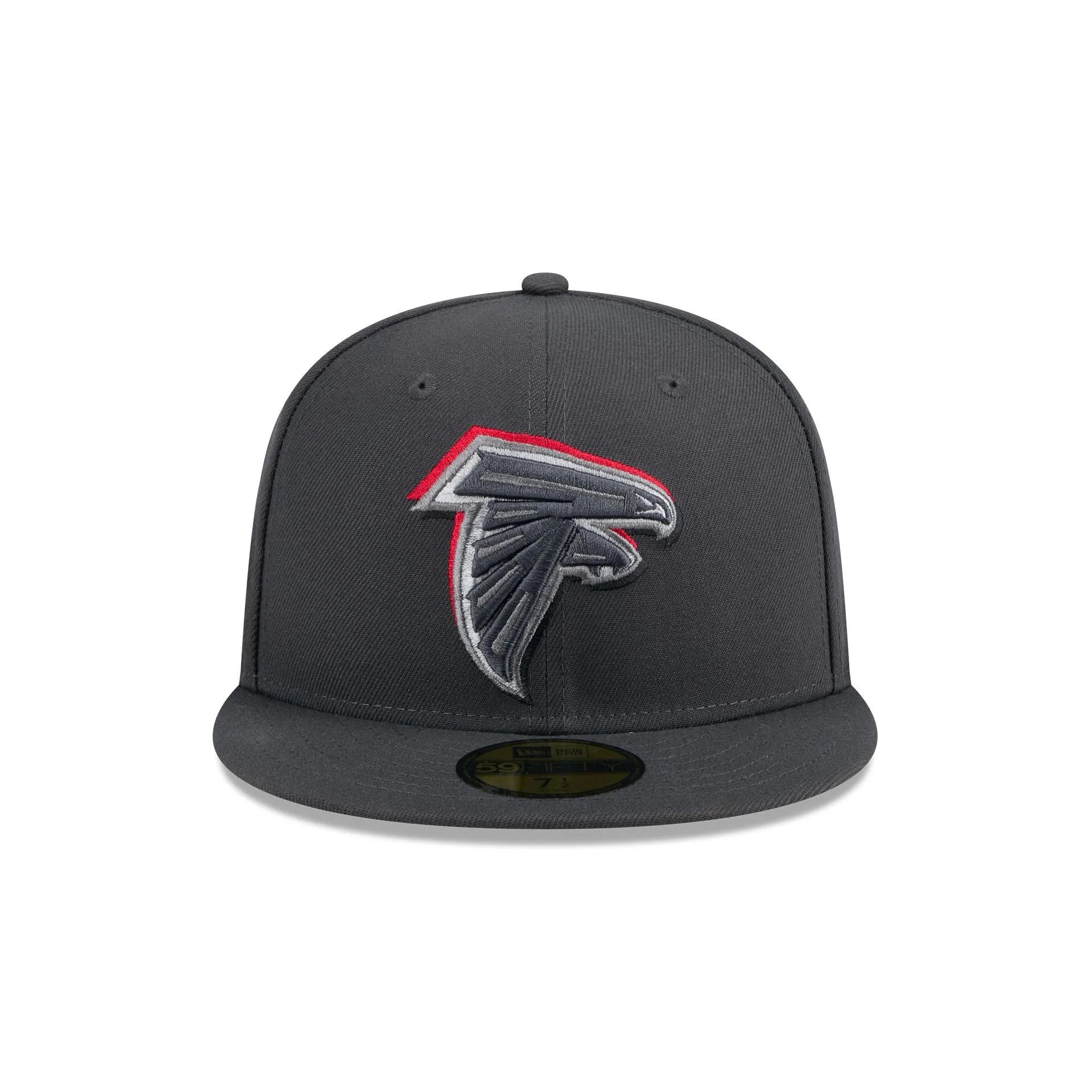 Atlanta Falcons 2024 Draft Gray 59FIFTY Fitted Hat sold by New Era product image thumbnail 2