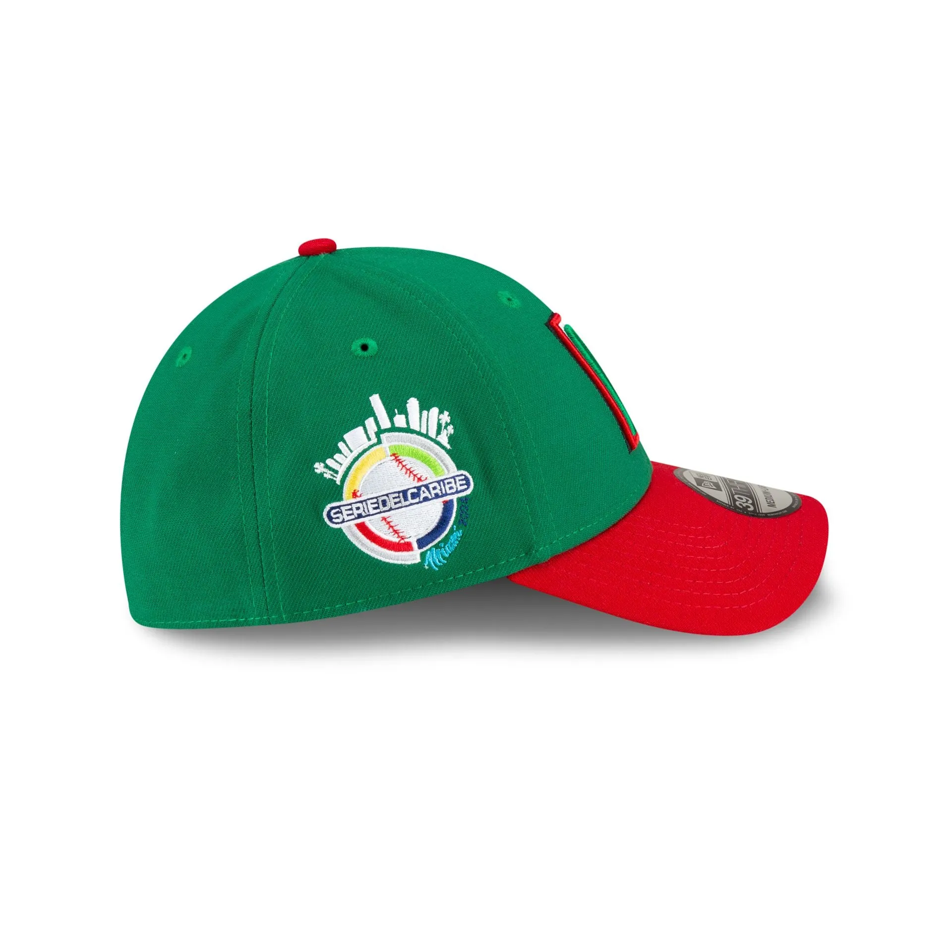 Mexico Caribbean Series Home Green 39THIRTY Stretch Fit Hat sold by New Era product image thumbnail 4