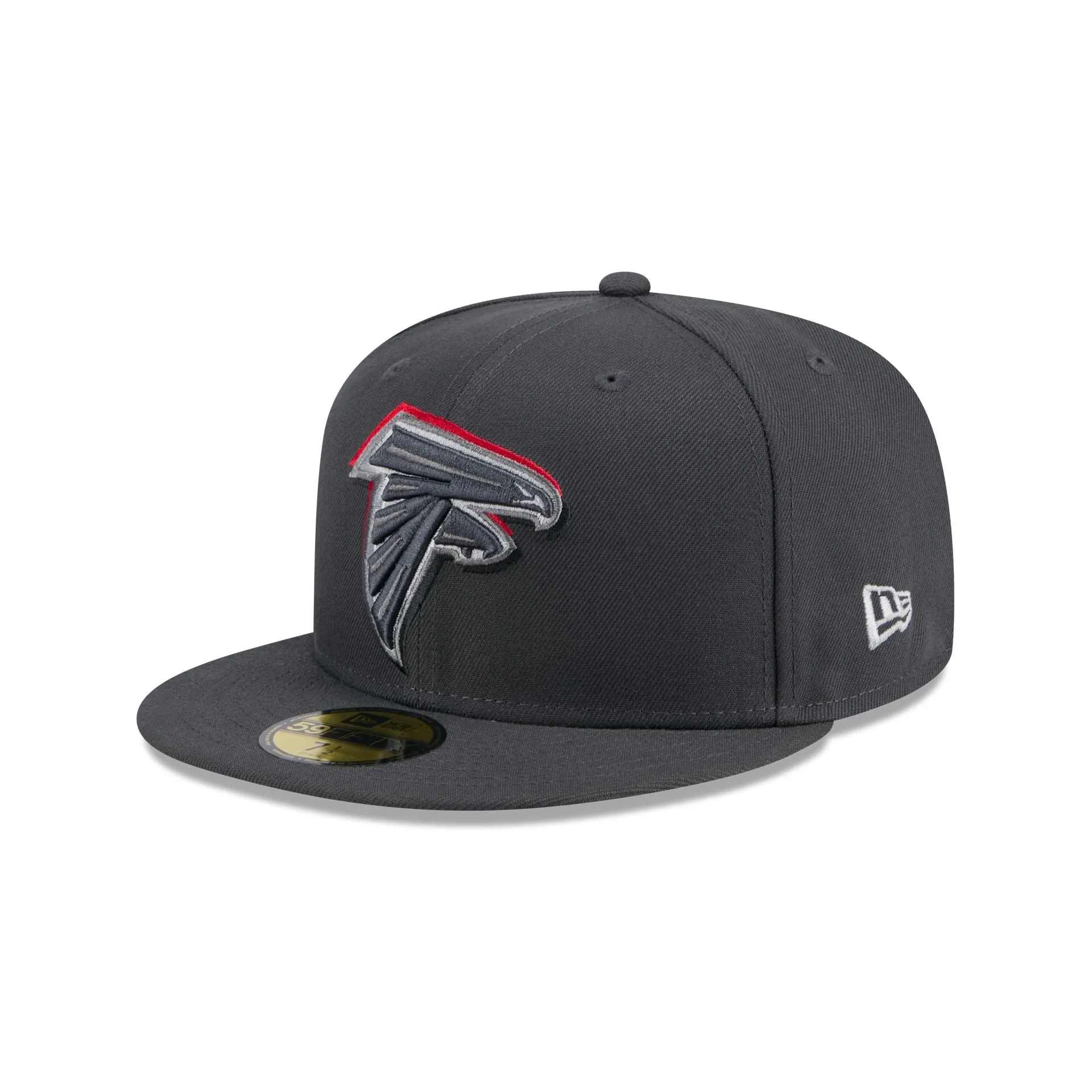 Atlanta Falcons 2024 Draft Gray 59FIFTY Fitted Hat sold by New Era product image thumbnail 3