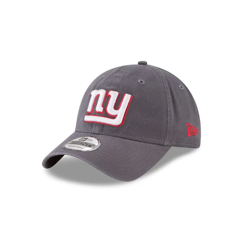 New York Giants NFL Core Classic Graphite 9TWENTY Adjustable sold by New Era