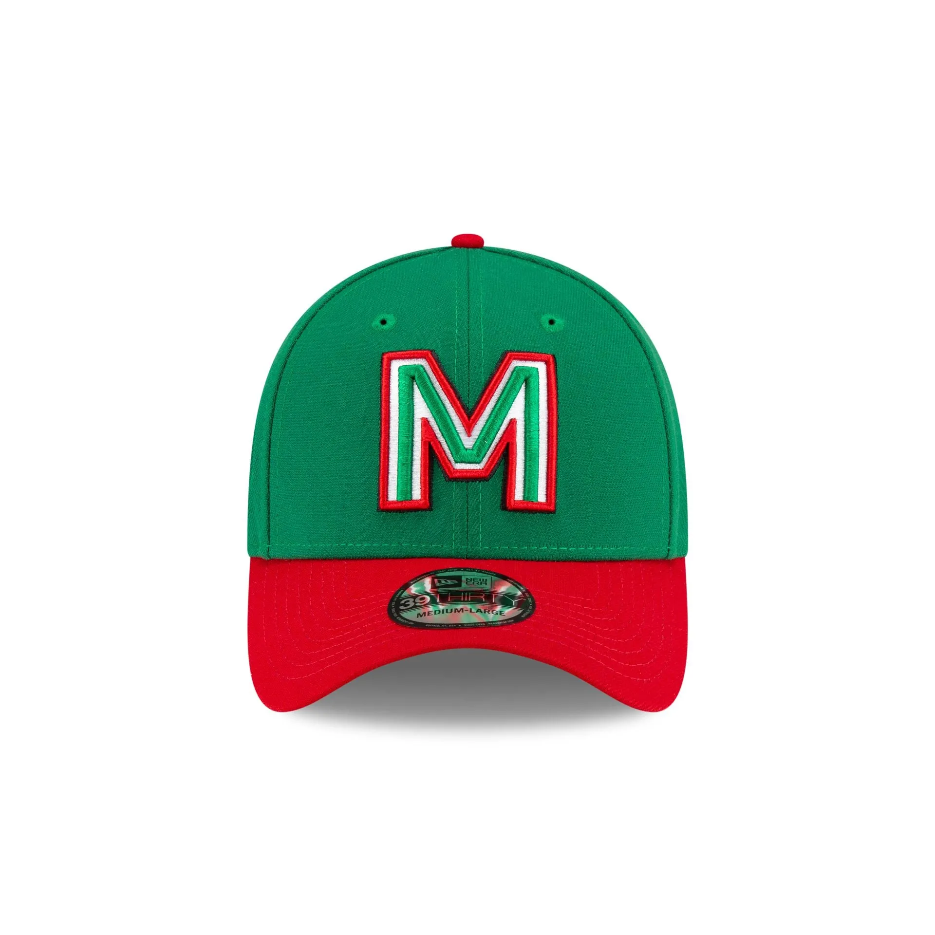 Mexico Caribbean Series Home Green 39THIRTY Stretch Fit Hat sold by New Era product image thumbnail 2