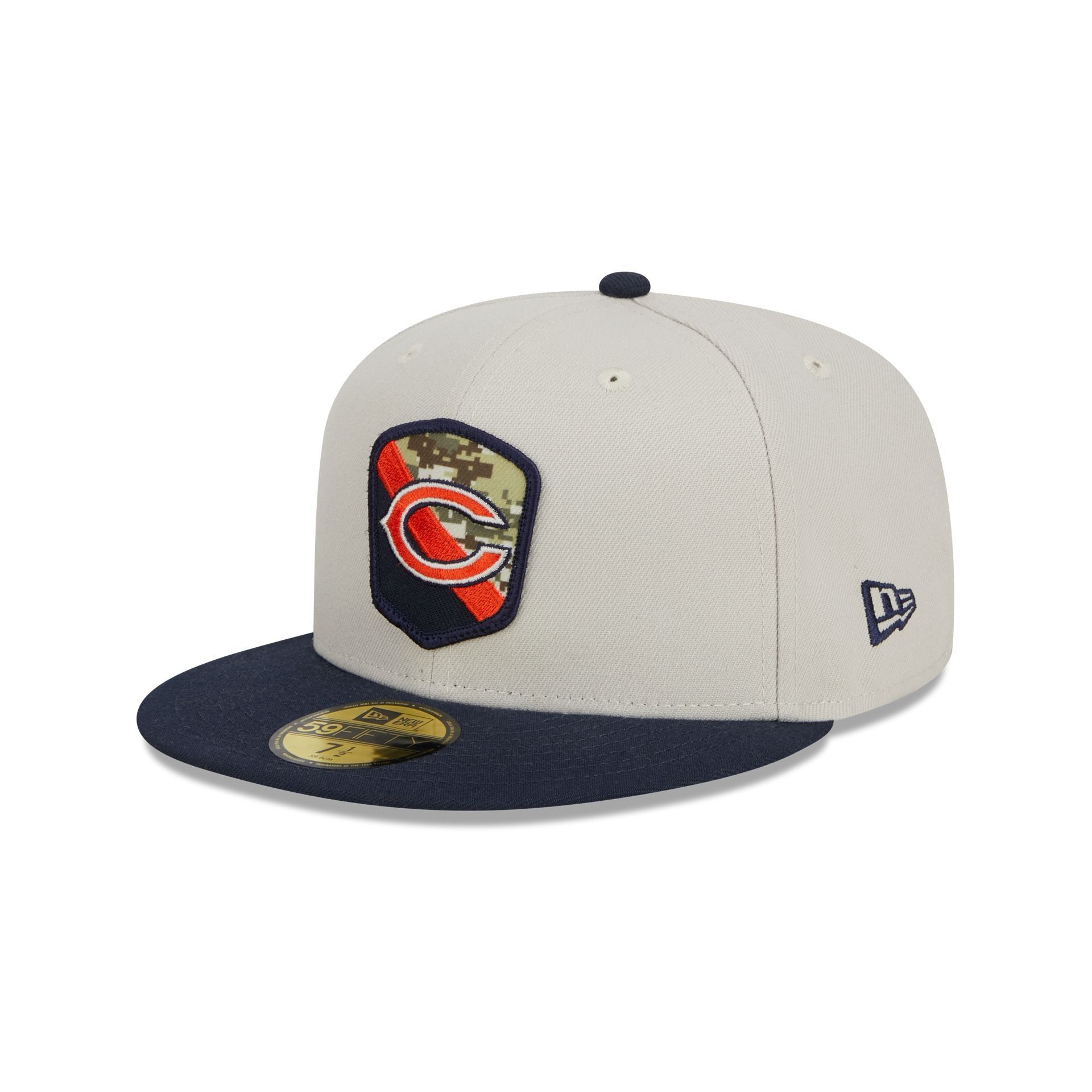 Chicago Bears 2023 Salute to Service 59FIFTY Fitted Hat sold by New Era product image thumbnail 3
