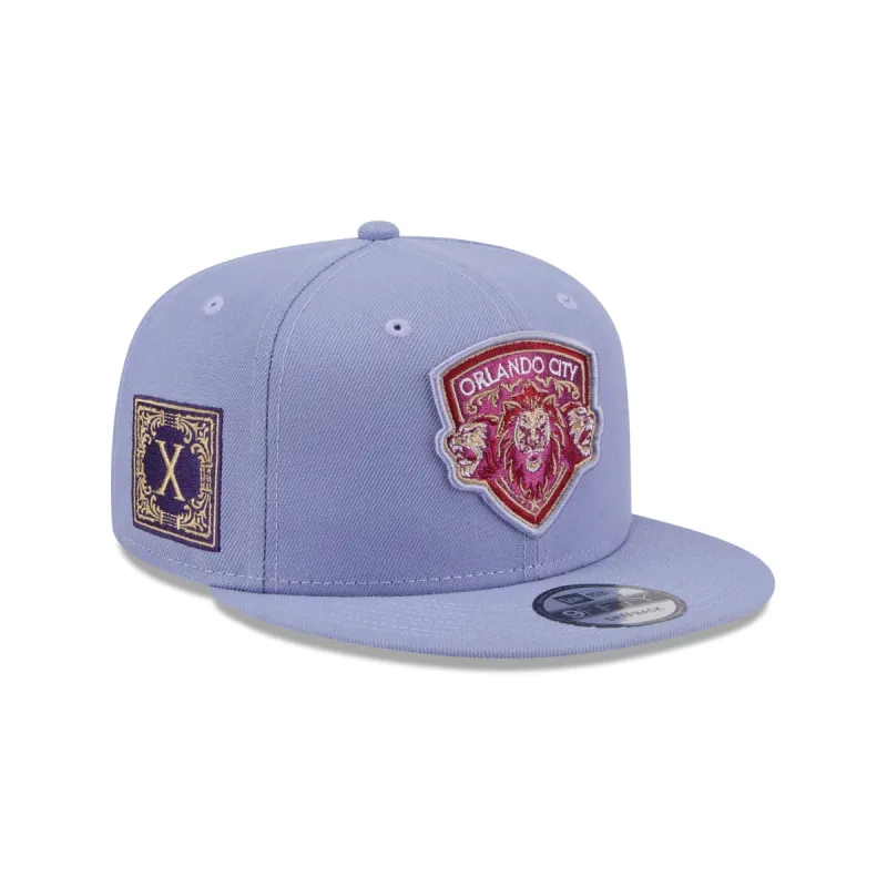 Orlando City SC 2024 Jersey Hook 9FIFTY Snapback Hat sold by New Era