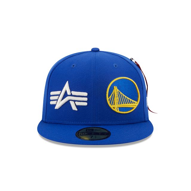 Alpha Industries X Golden State Warriors Dual Logo 59FIFTY Fitted Hat sold by New Era product image thumbnail 2
