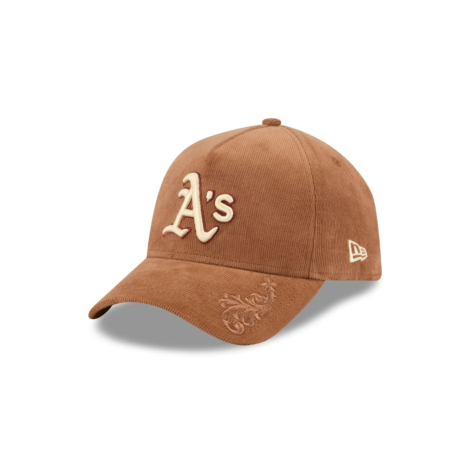 Oakland Athletics Ornamental Cord 9FORTY A-Frame Snapback Hat sold by New Era