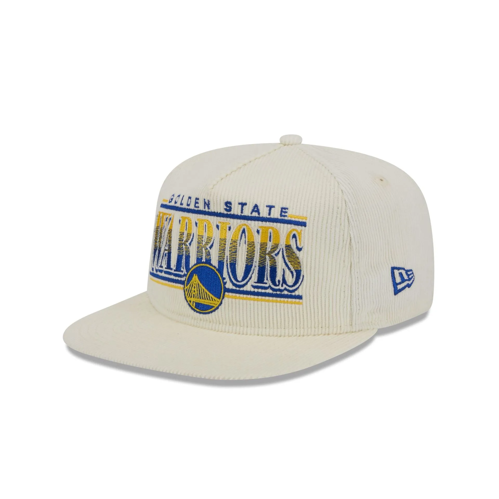 Golden State Warriors Throwback Corduroy Golfer Hat sold by New Era product image thumbnail 3