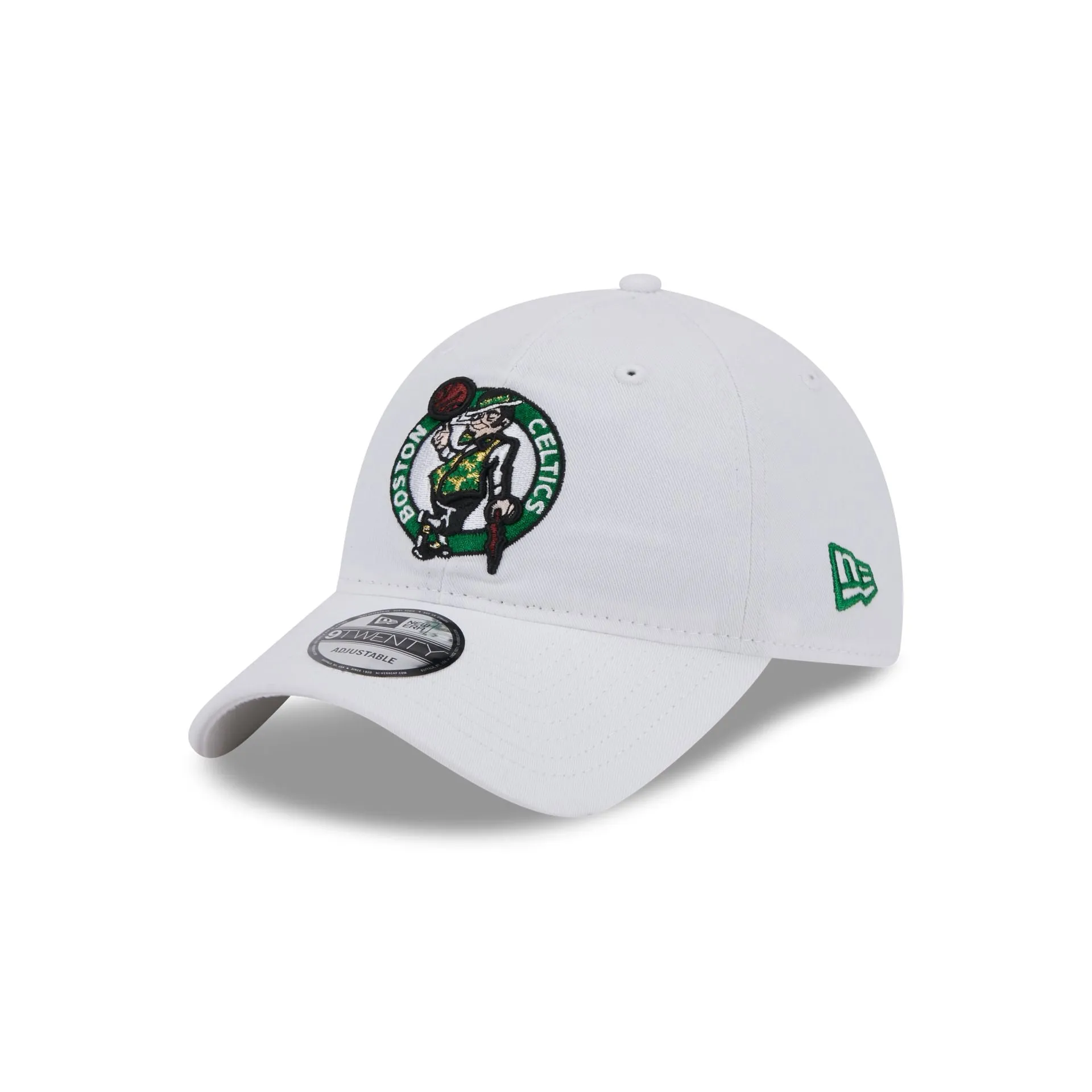 Boston Celtics White 9TWENTY Adjustable Hat sold by New Era