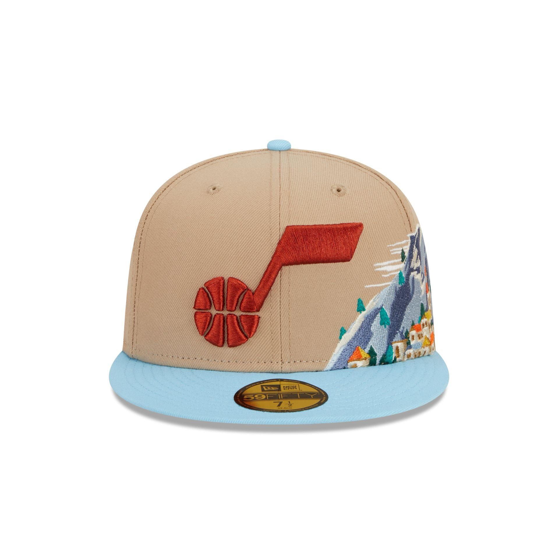 Utah Jazz Snowcapped 59FIFTY Fitted Hat sold by New Era product image thumbnail 2