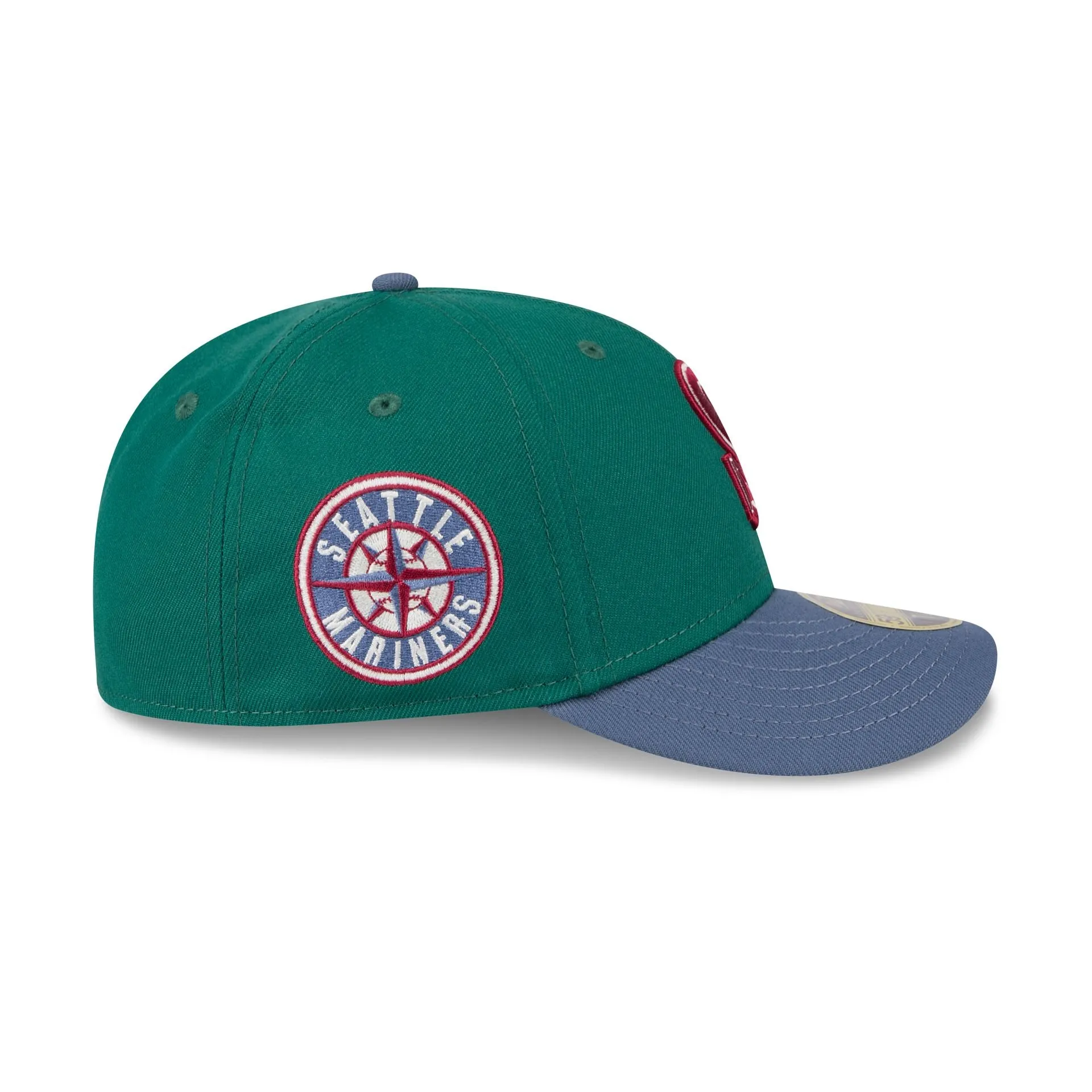 Seattle Mariners Green Gemstone Low Profile 59FIFTY Fitted Hat sold by New Era product image thumbnail 4