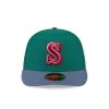 Seattle Mariners Green Gemstone Low Profile 59FIFTY Fitted Hat sold by New Era